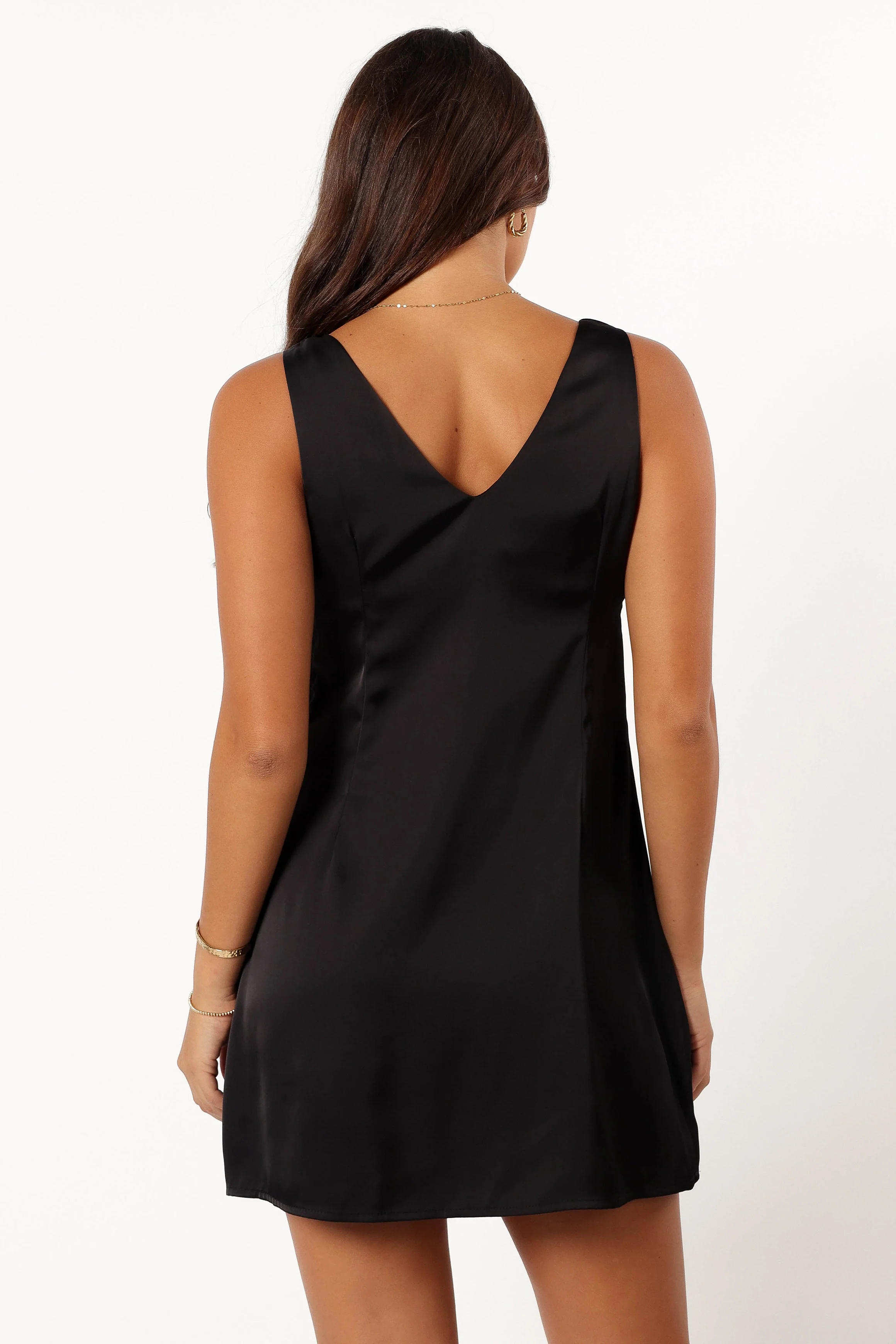 Shyla Mini Dress - Black - Image 8