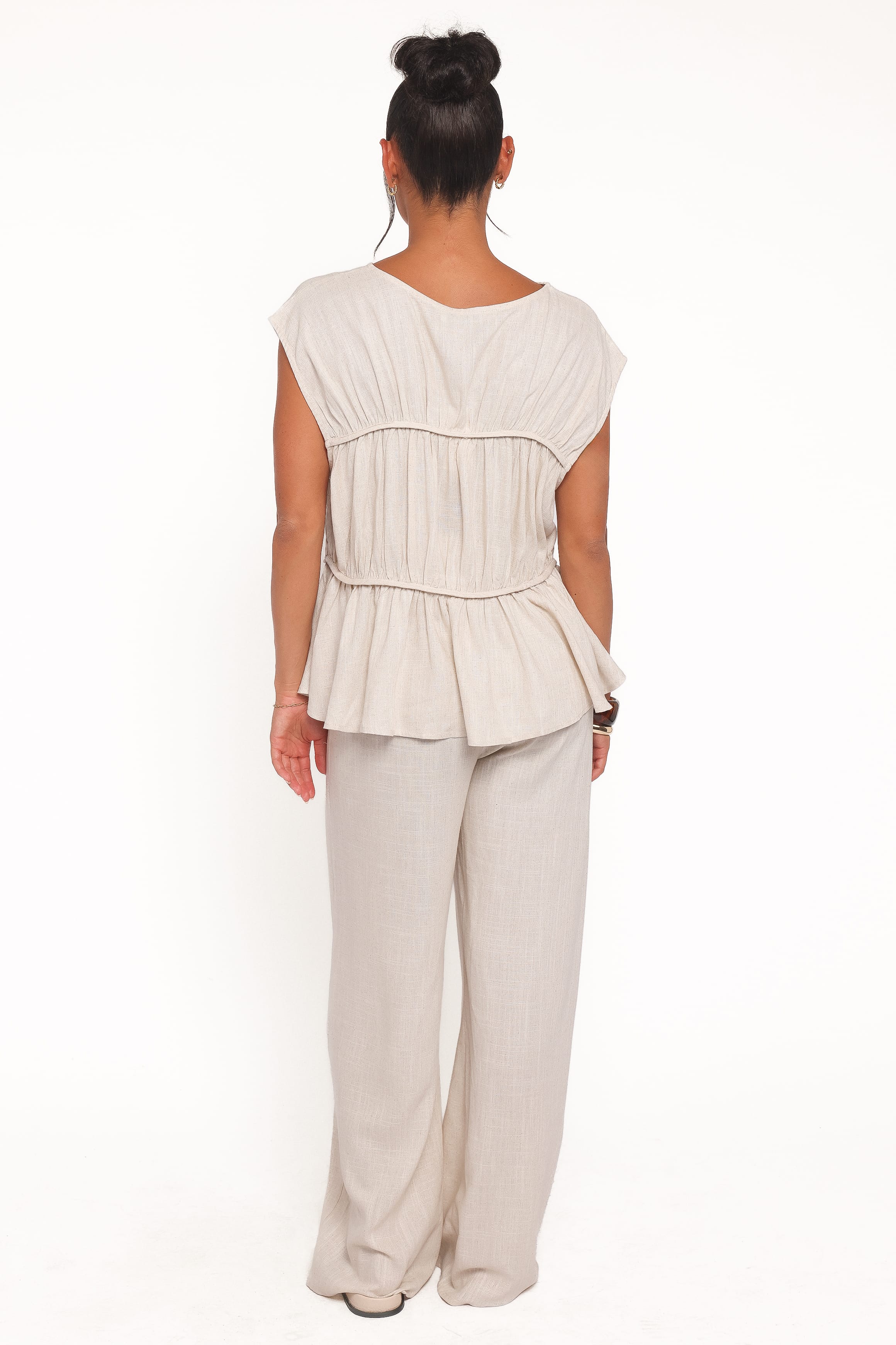 Shyla Pant Set - Oatmeal - Image 4