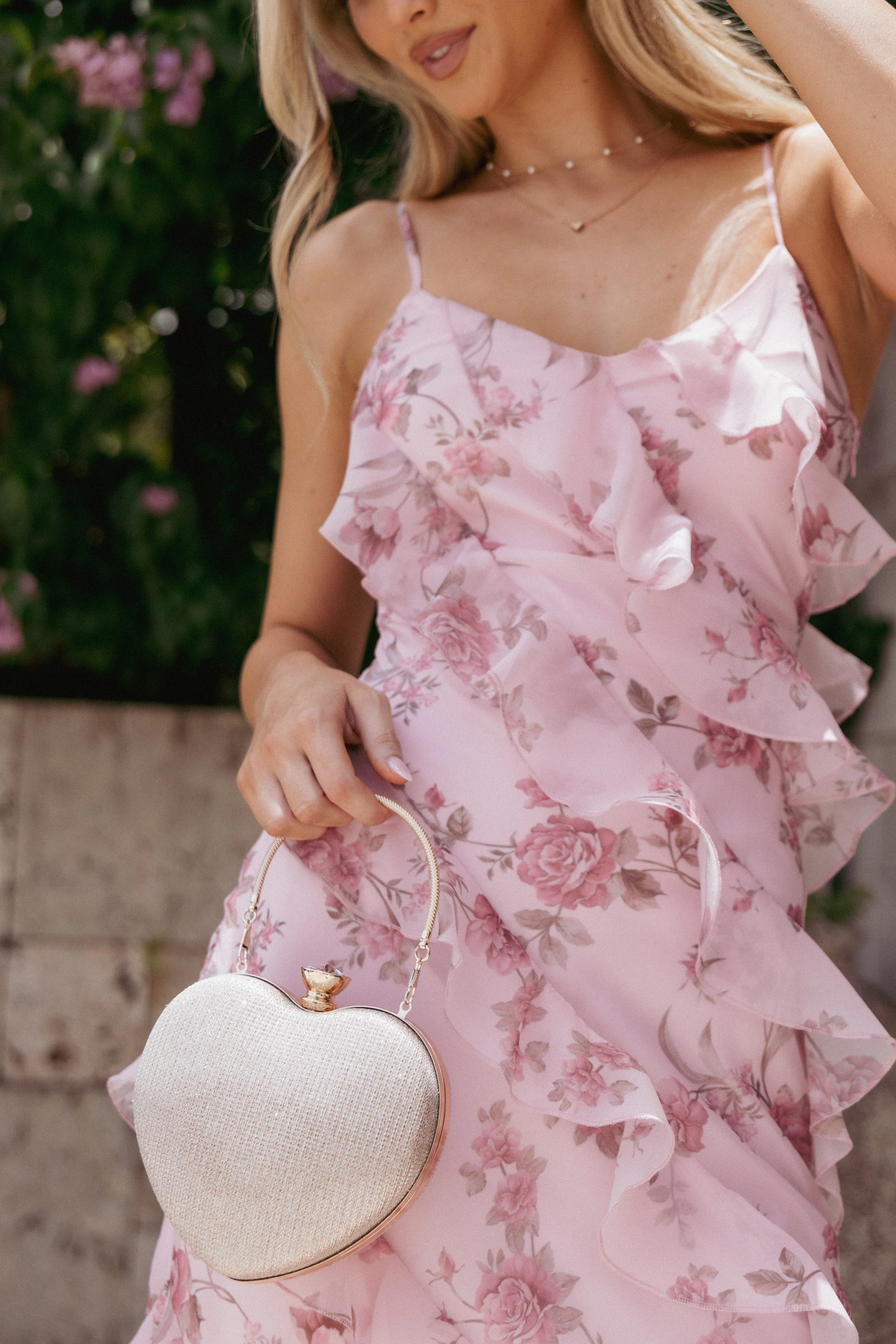 Sienna Heart Bag - Champagne Gold - Image 2