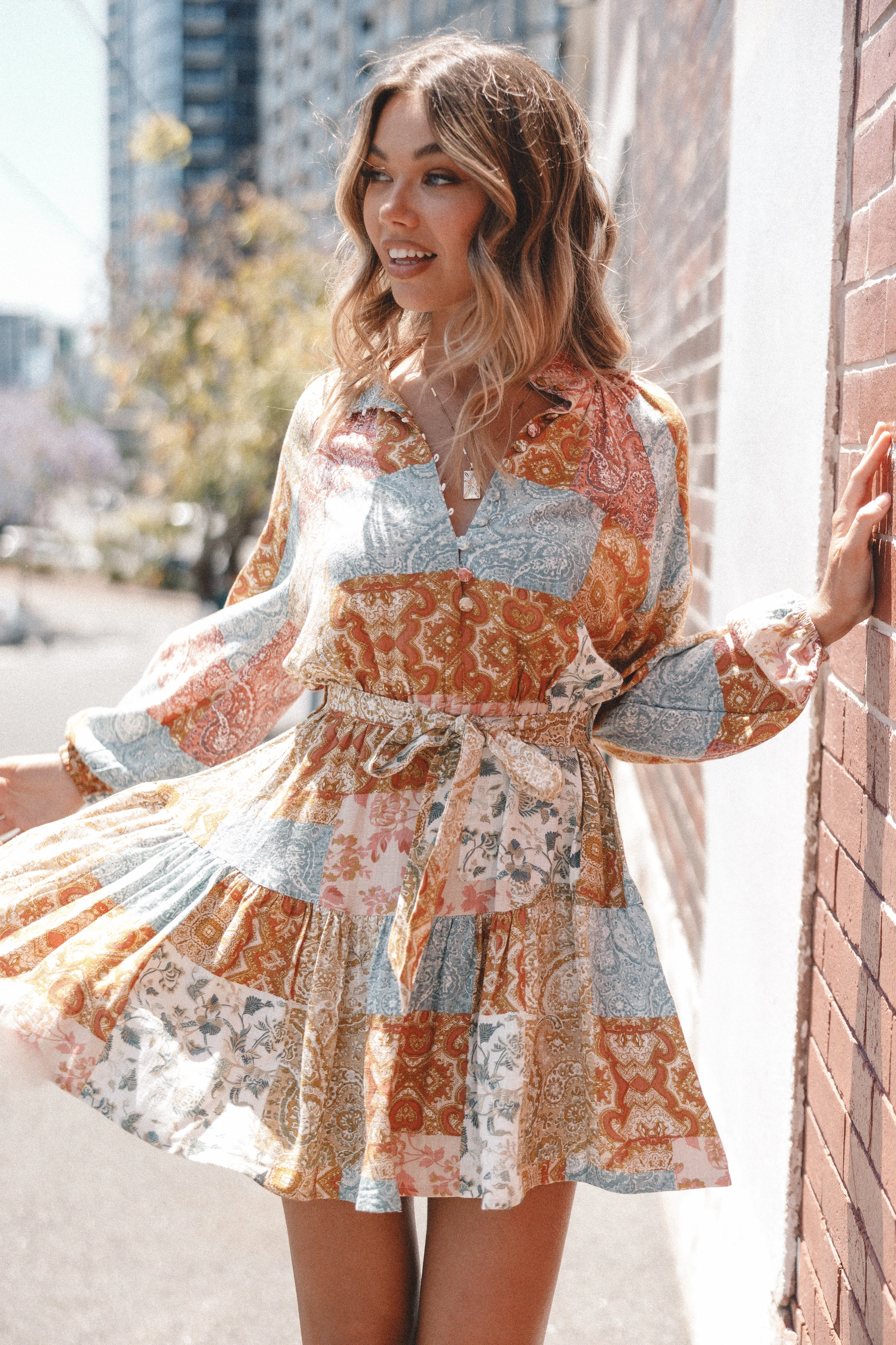 Silante Long Sleeve Mini Dress - Maxine - Image 2