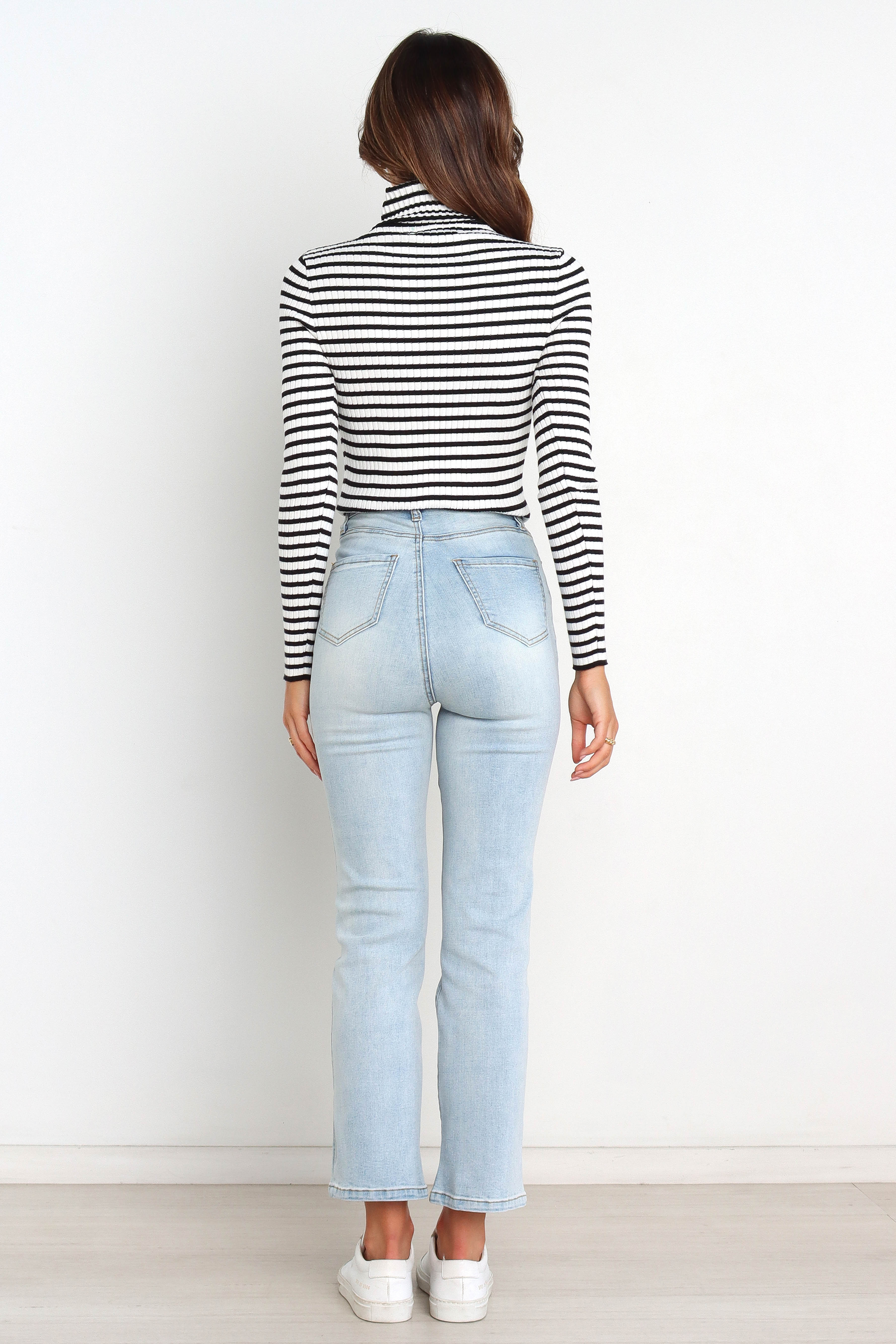 Simmy Top - Black Stripe - Image 5