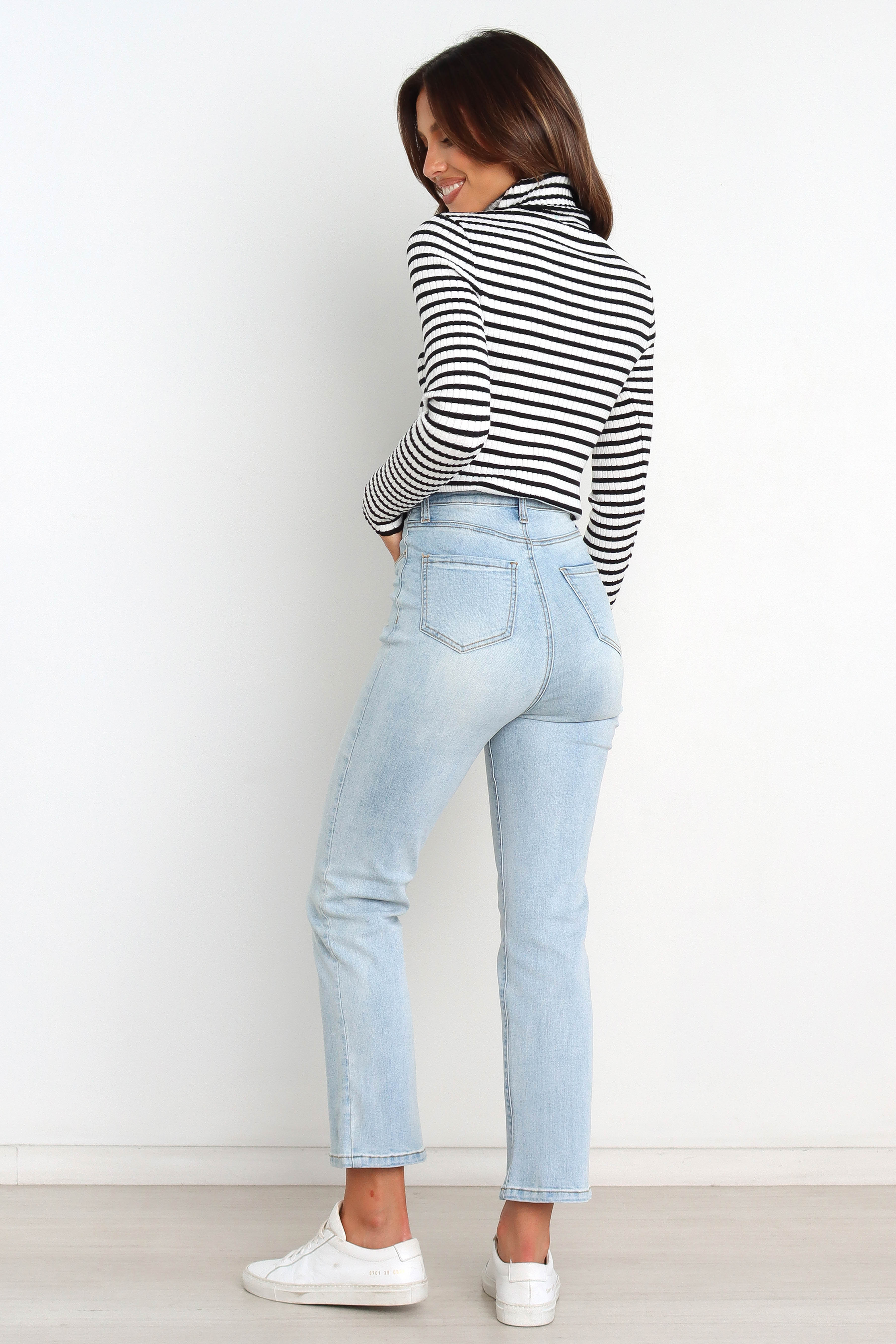 Simmy Top - Black Stripe - Image 6