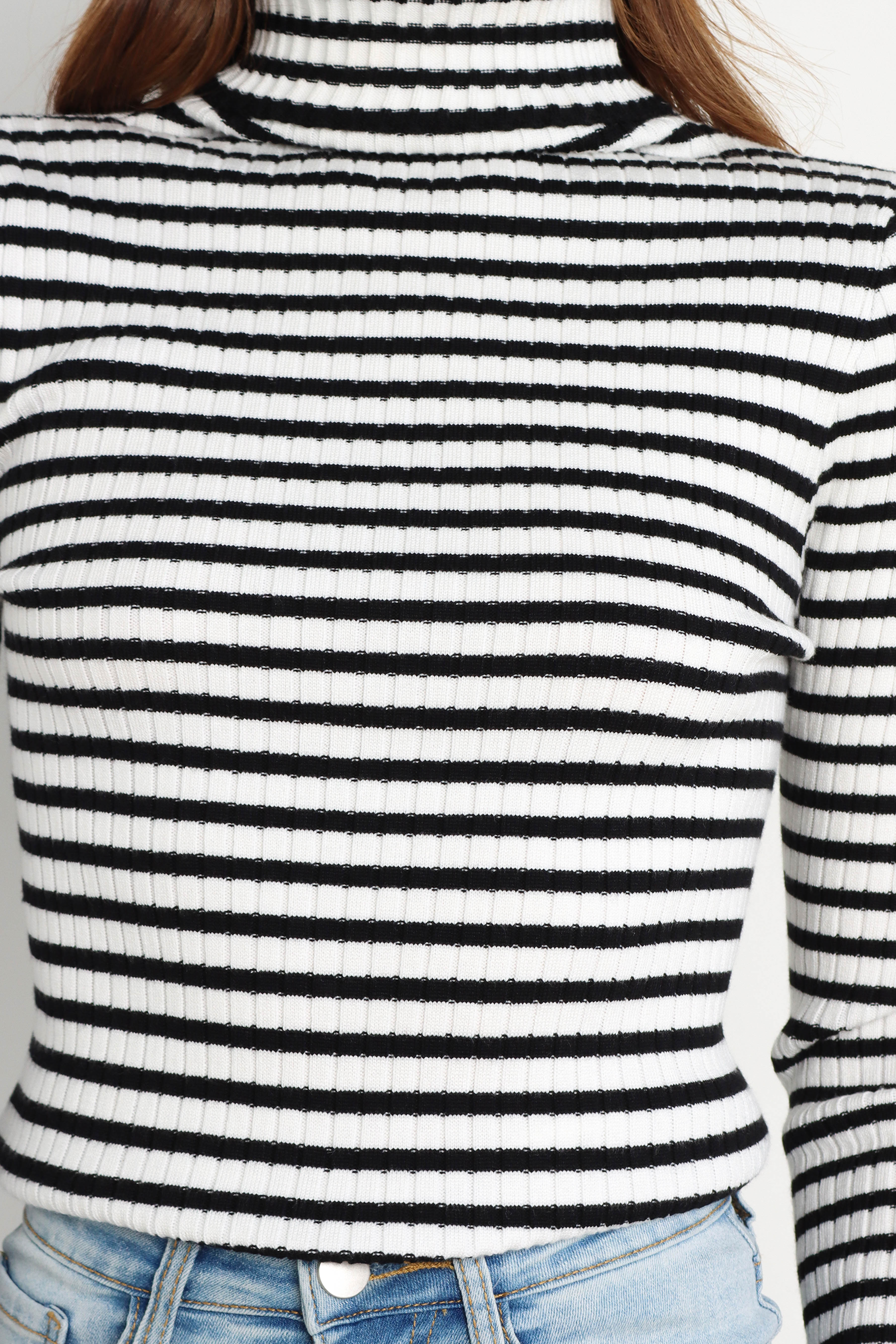 Simmy Top - Black Stripe - Image 8