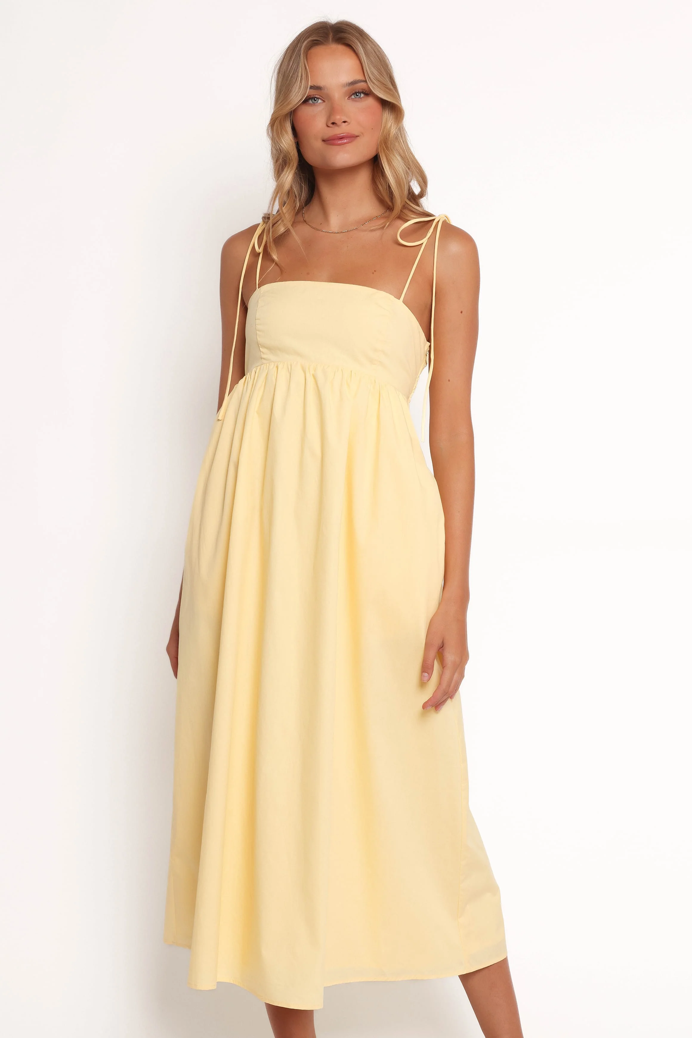 Simona Maxi Dress - Yellow - Image 8
