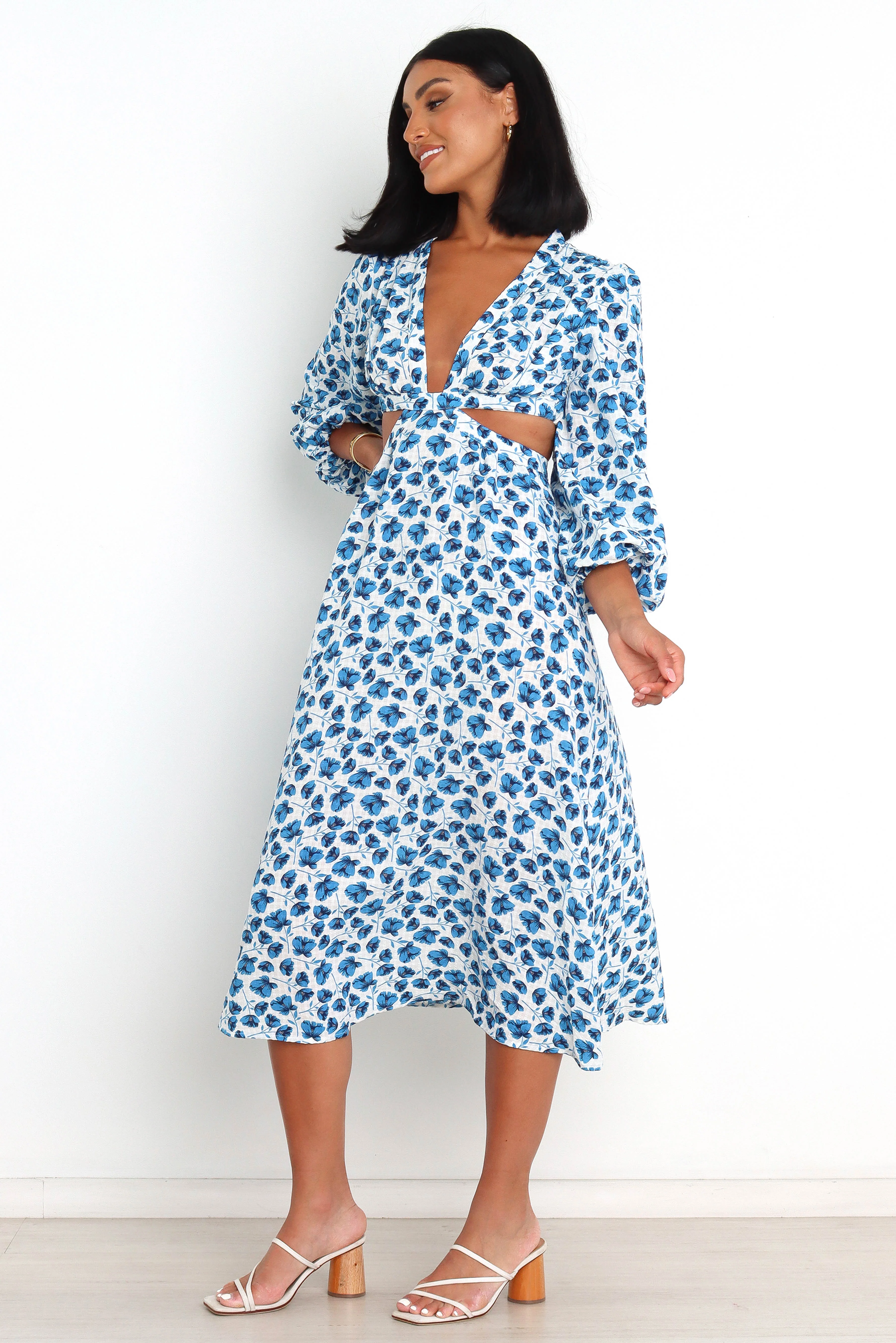 Simonette Dress - Blue - Image 5