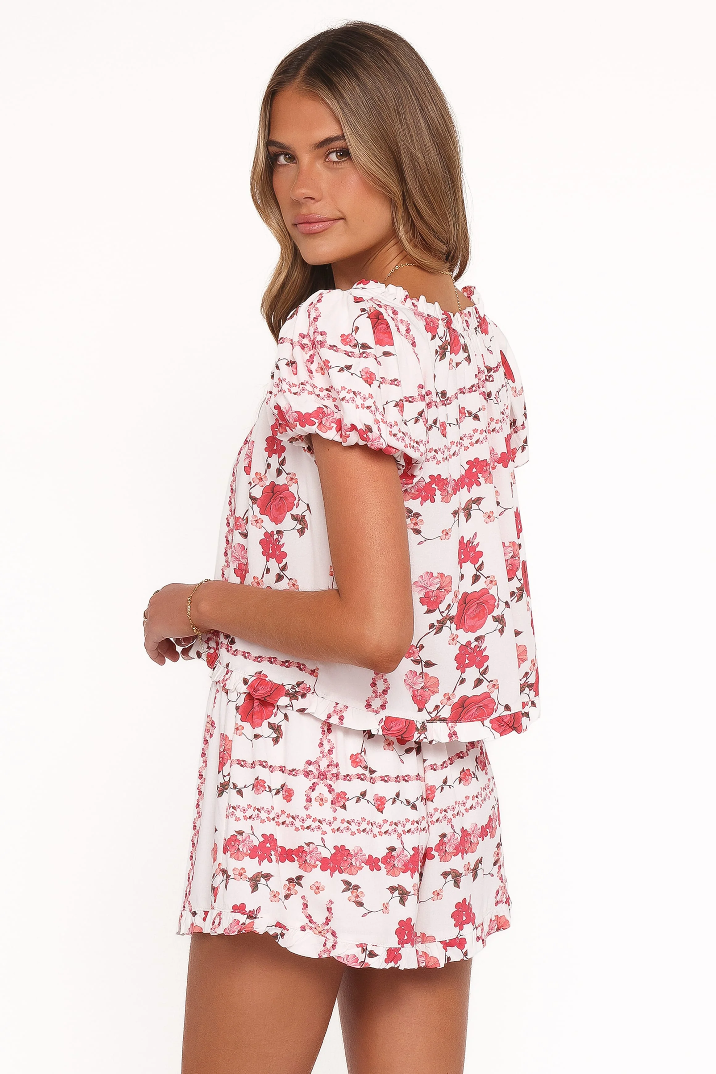 Solana Short Set - Red Rose - Image 5