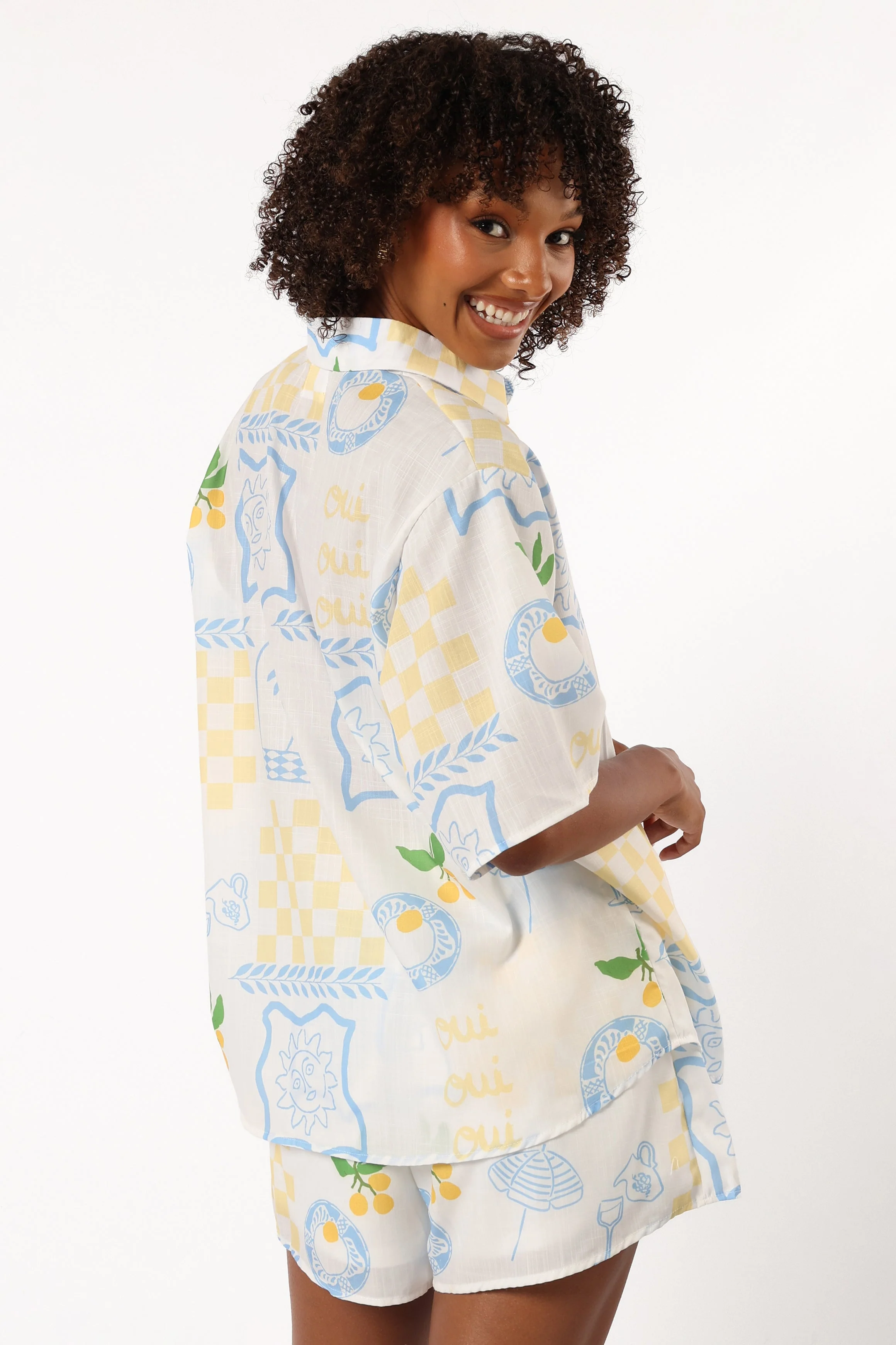 Sole Short Set - Lemon Print - Image 5