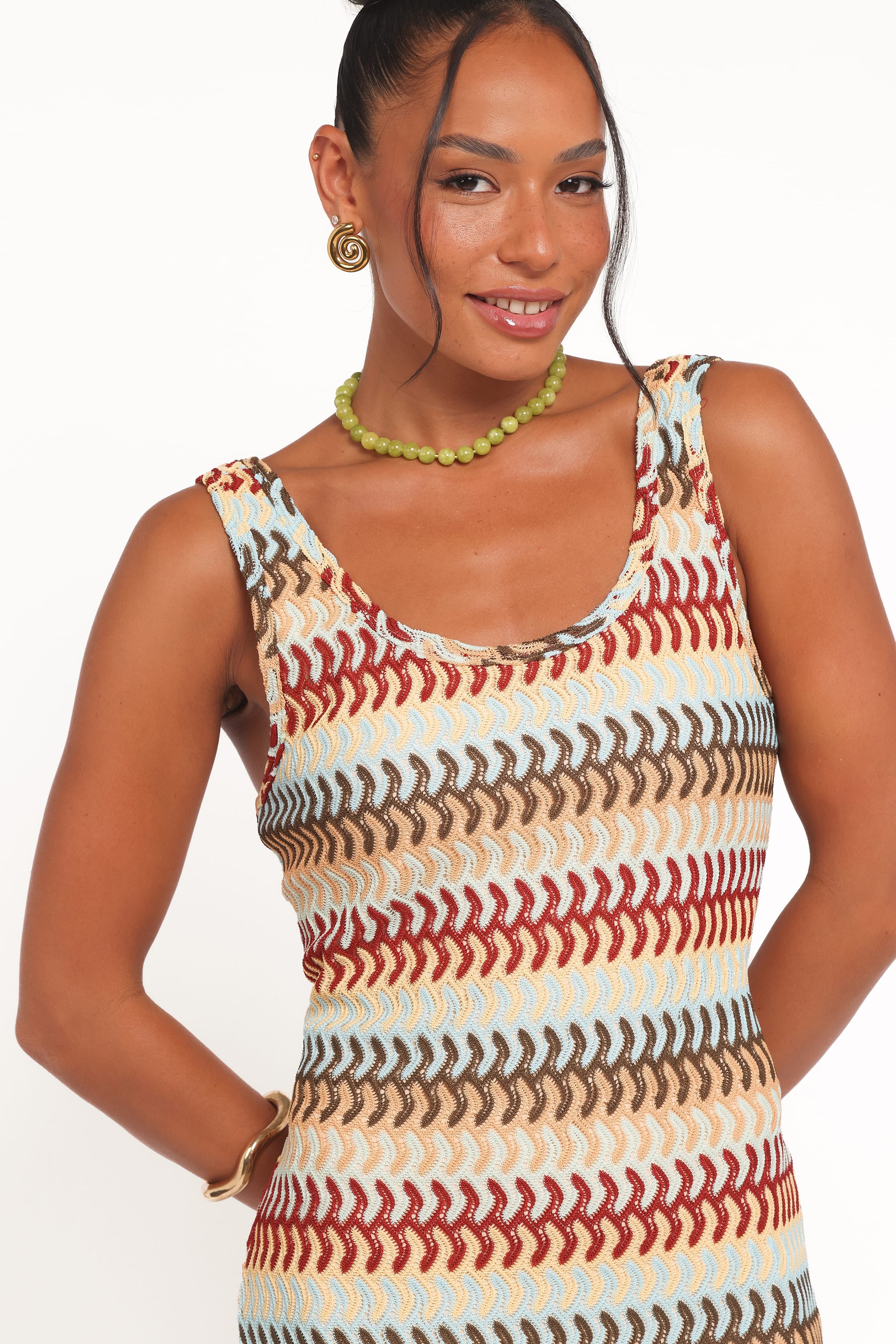 Sommer Midi Dress - Multi Stripe - Image 3
