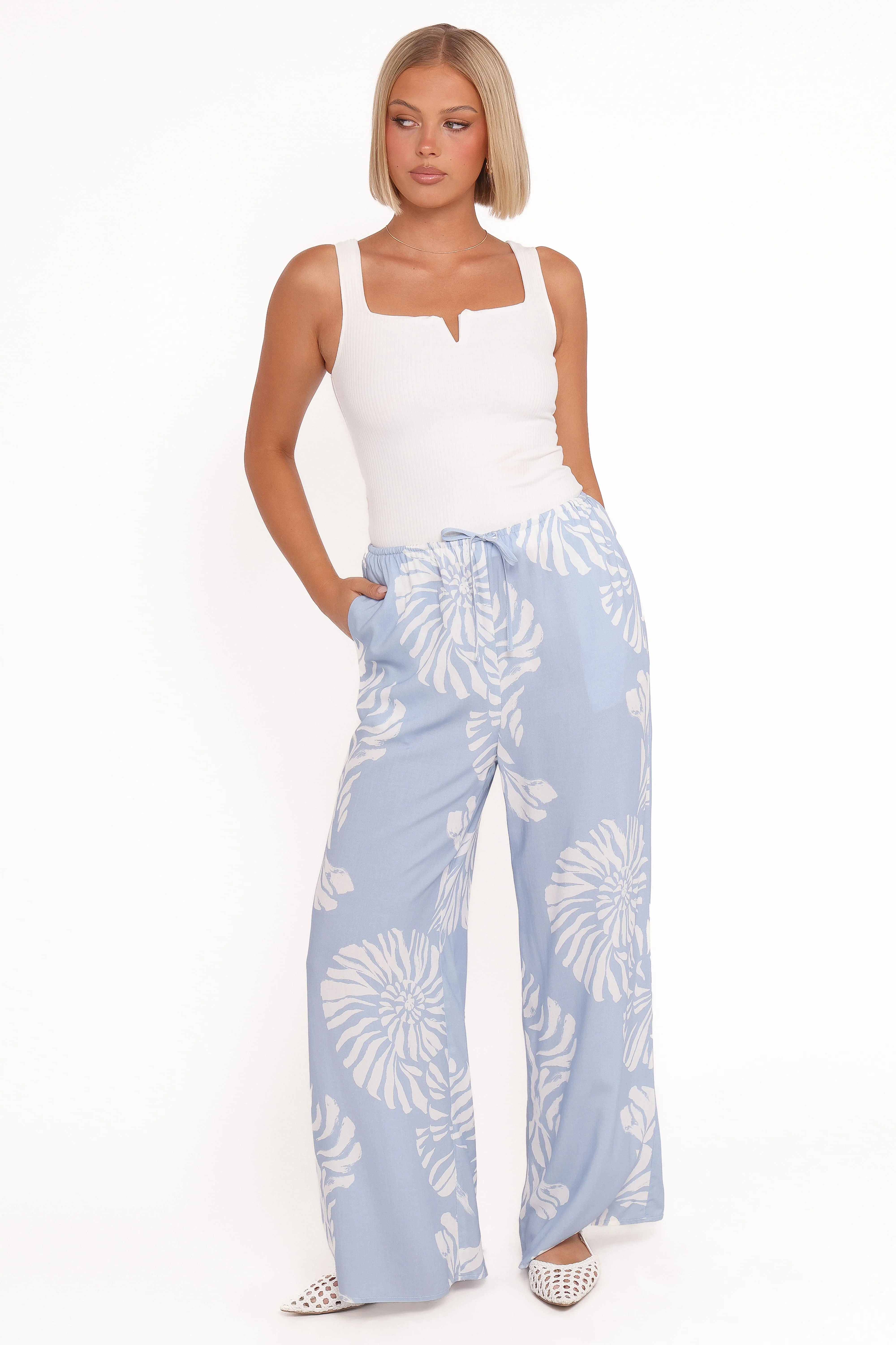Sui Pants - Shell Print - Image 2