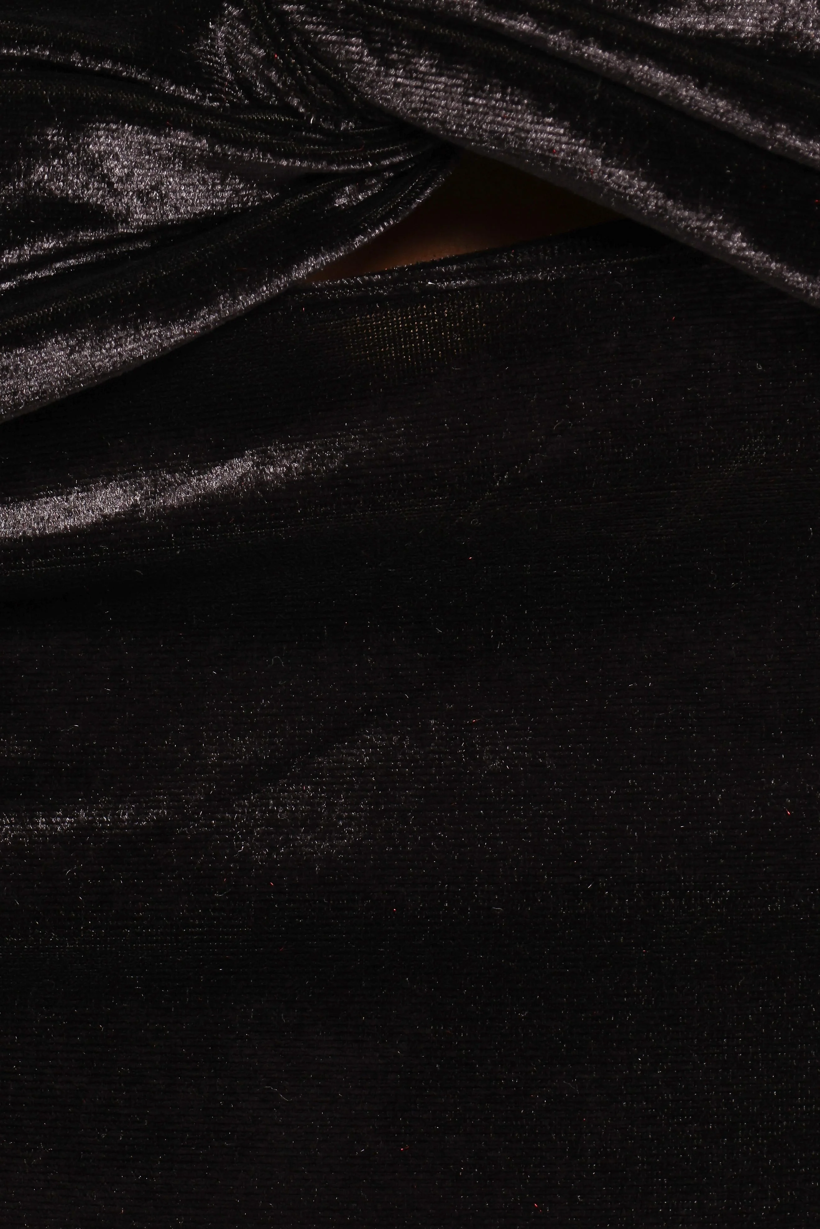 Suri Velvet Maxi Skirt - Black - Image 8