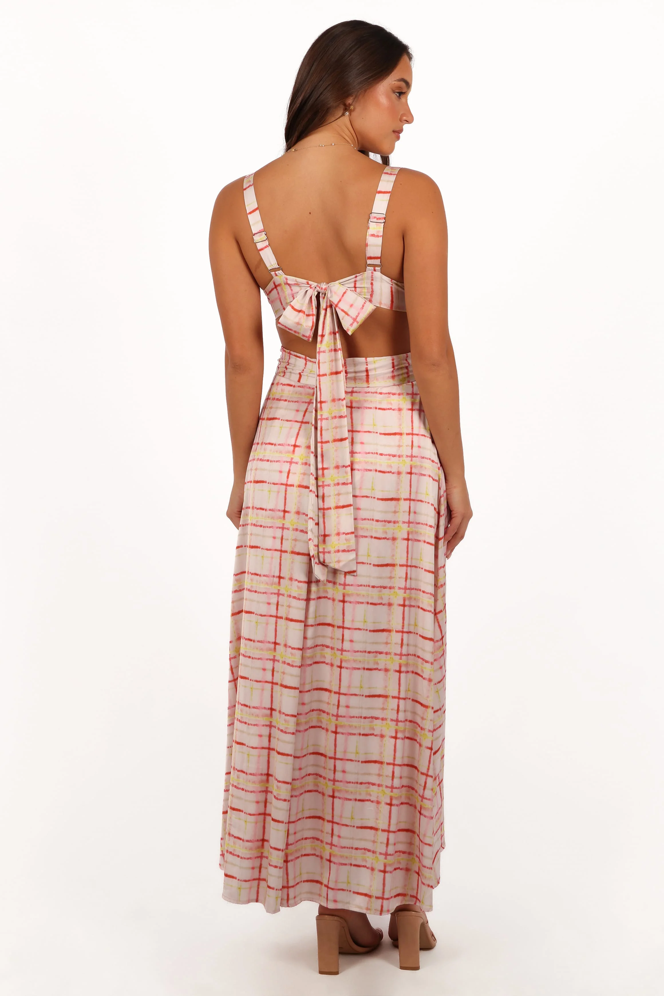 Sydney Maxi Dress - Sunset Check - Image 6