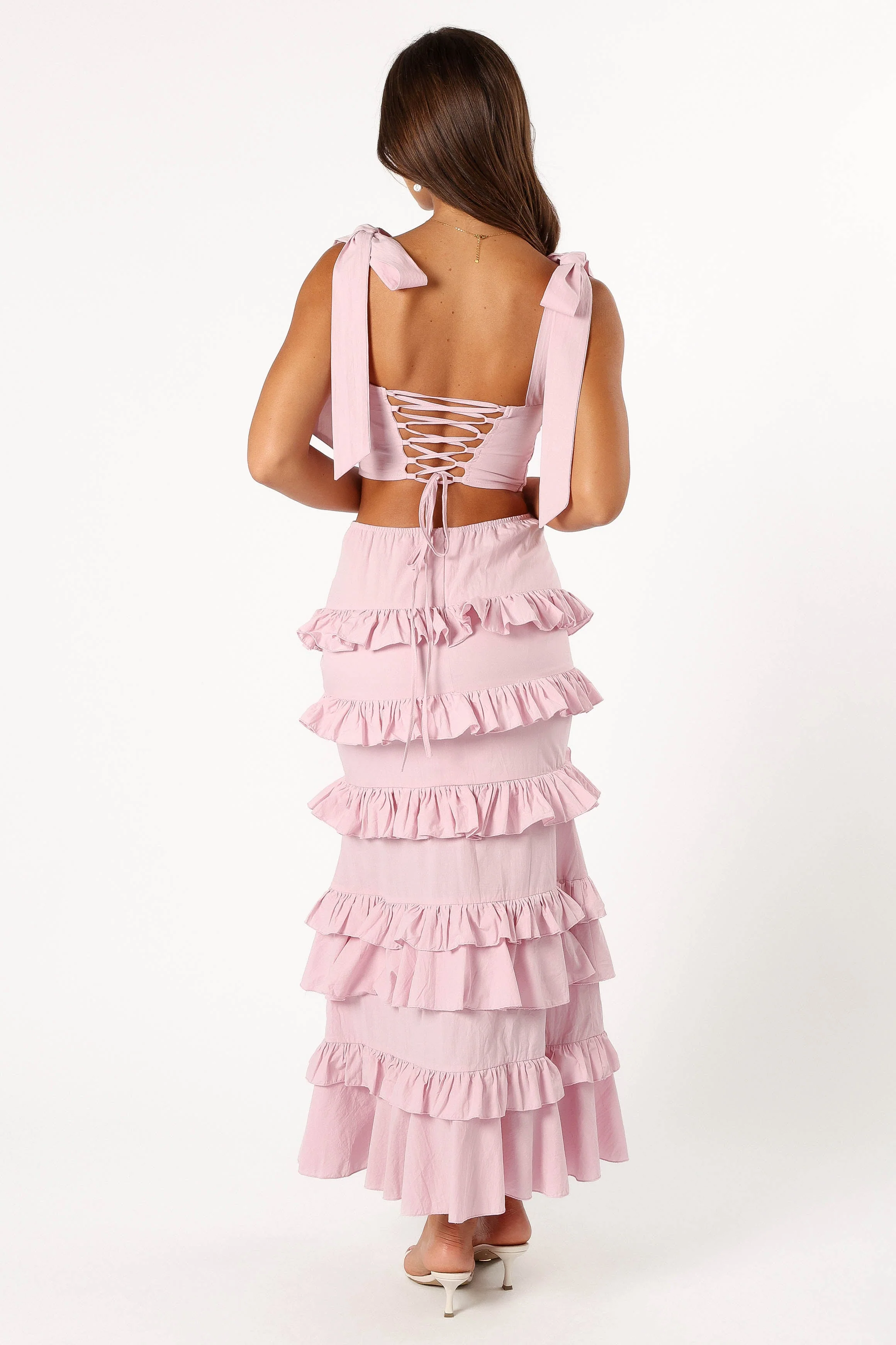 Tia Two Piece Set - Light Mauve - Image 5