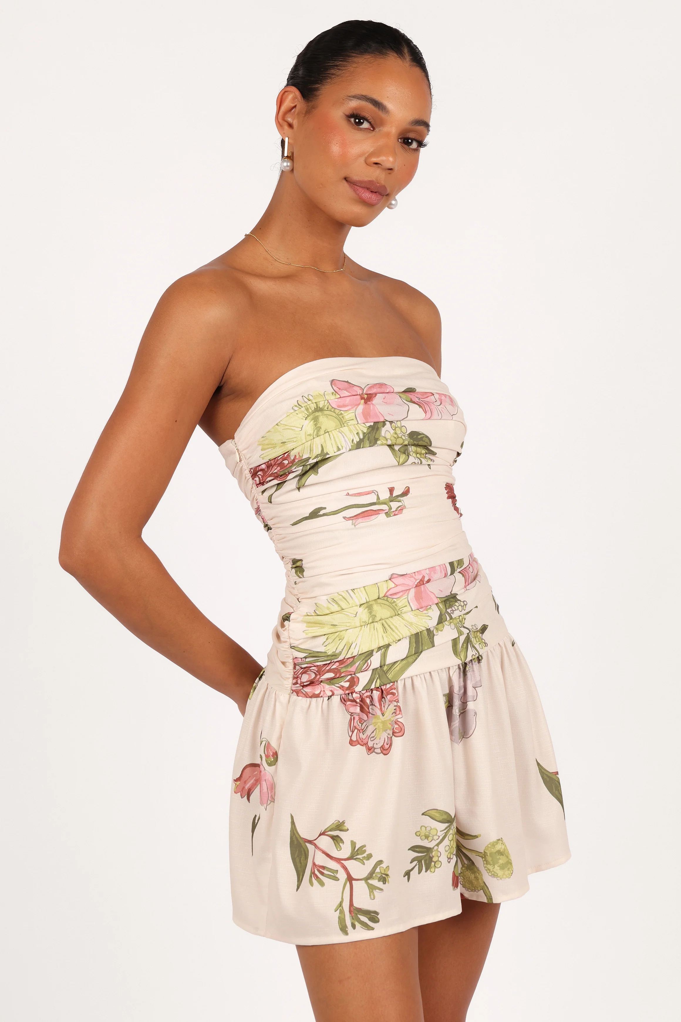 Tiff Strapless Mini - Native Flora - Image 7