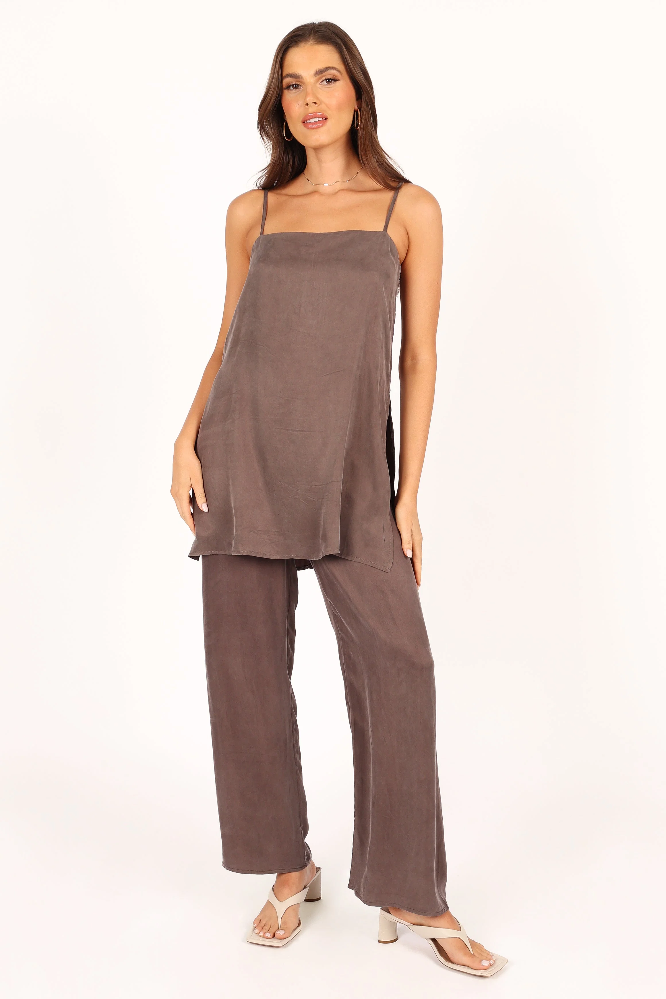 TILDY PANTS - WARM GREY - Image 5
