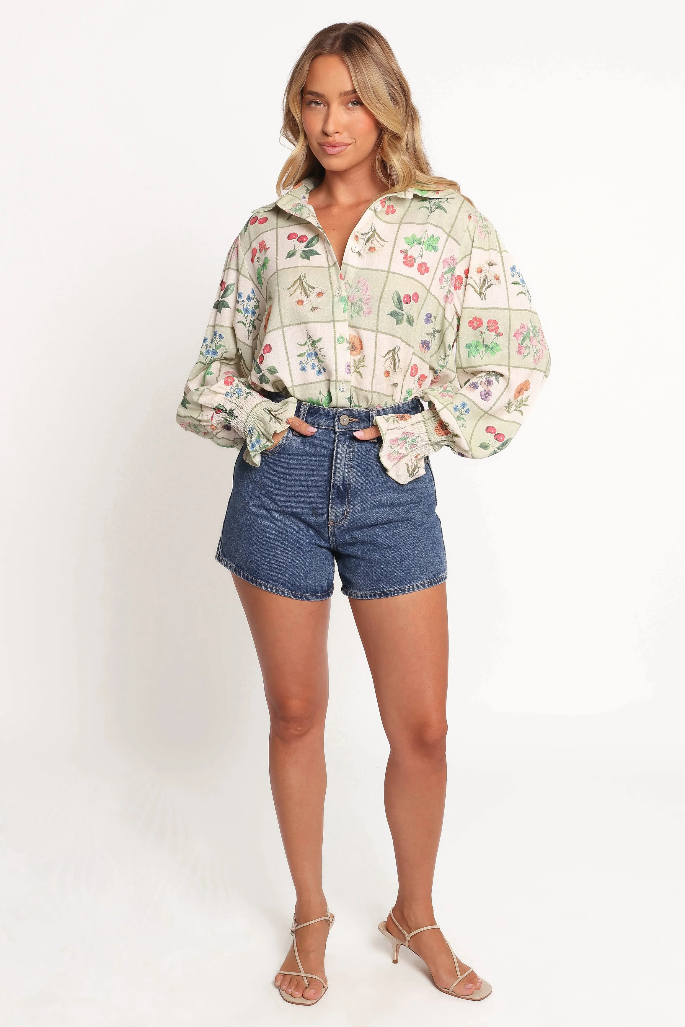 Tomi Long Sleeve Shirt - Flower Market - Image 6