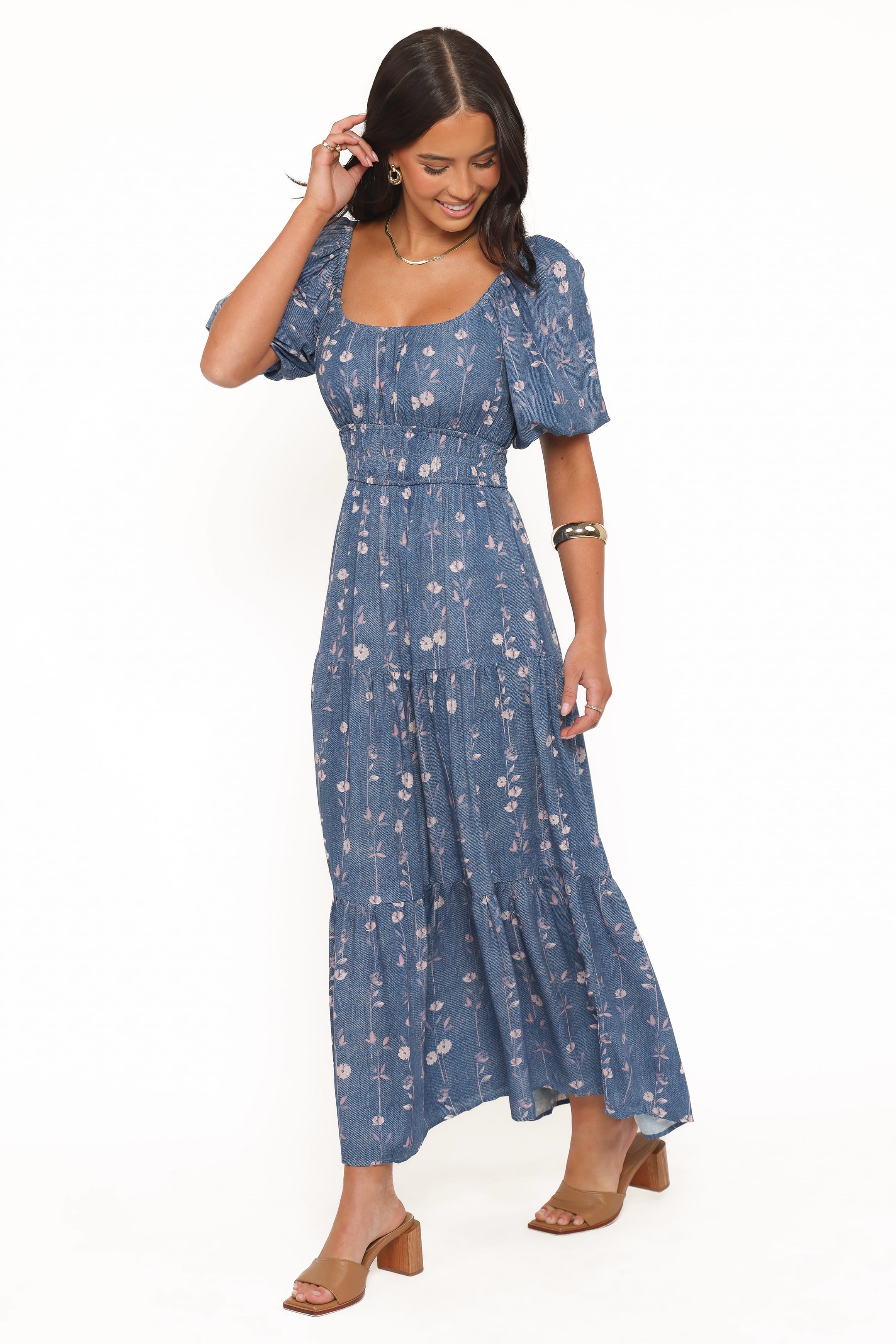 Torren Midi Dress - Blue Sweet Sensation - Image 3
