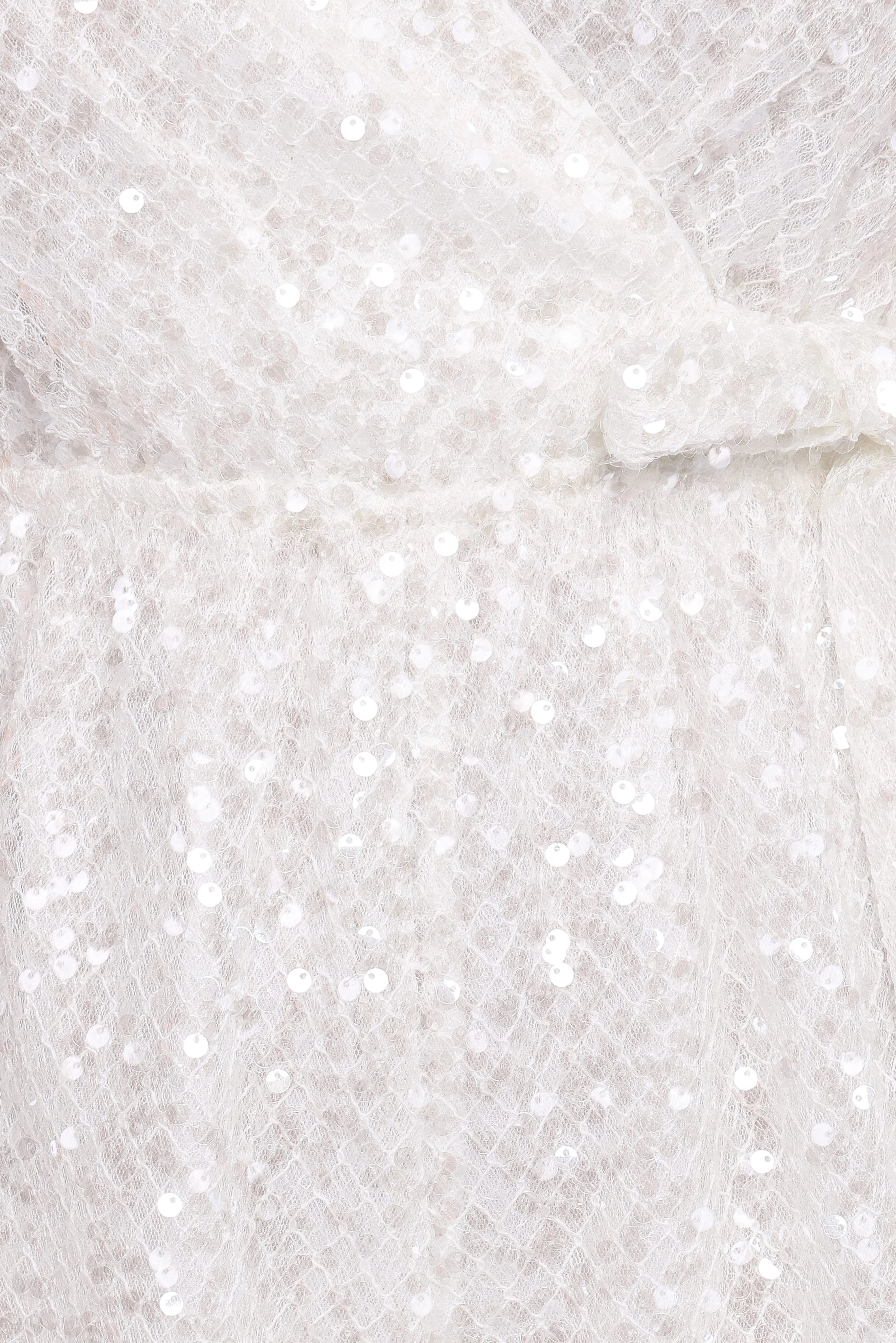 Varity Puff Sleeve Playsuit - White - Image 7