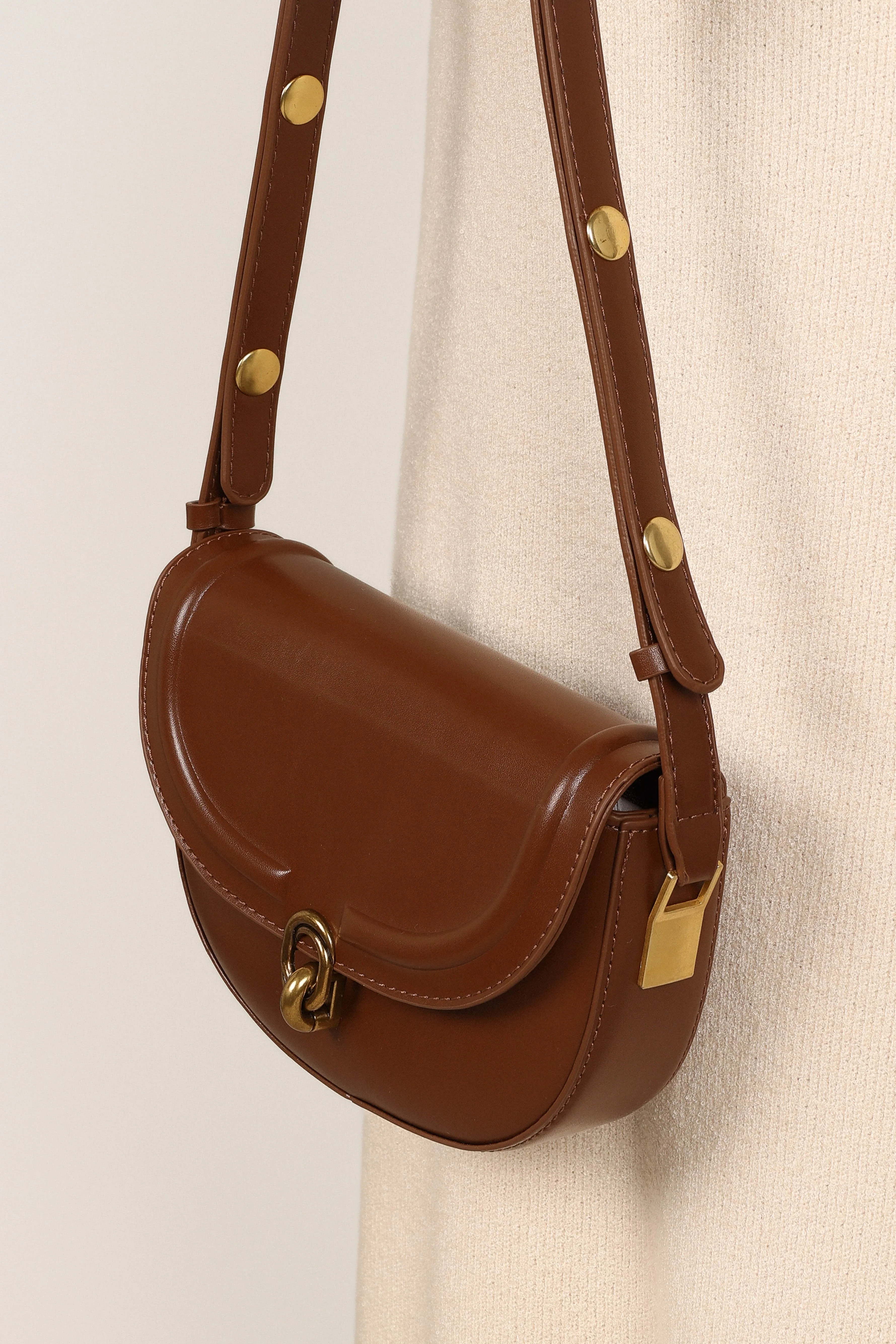 Veronica Crossbody Bag - Tan - Image 4
