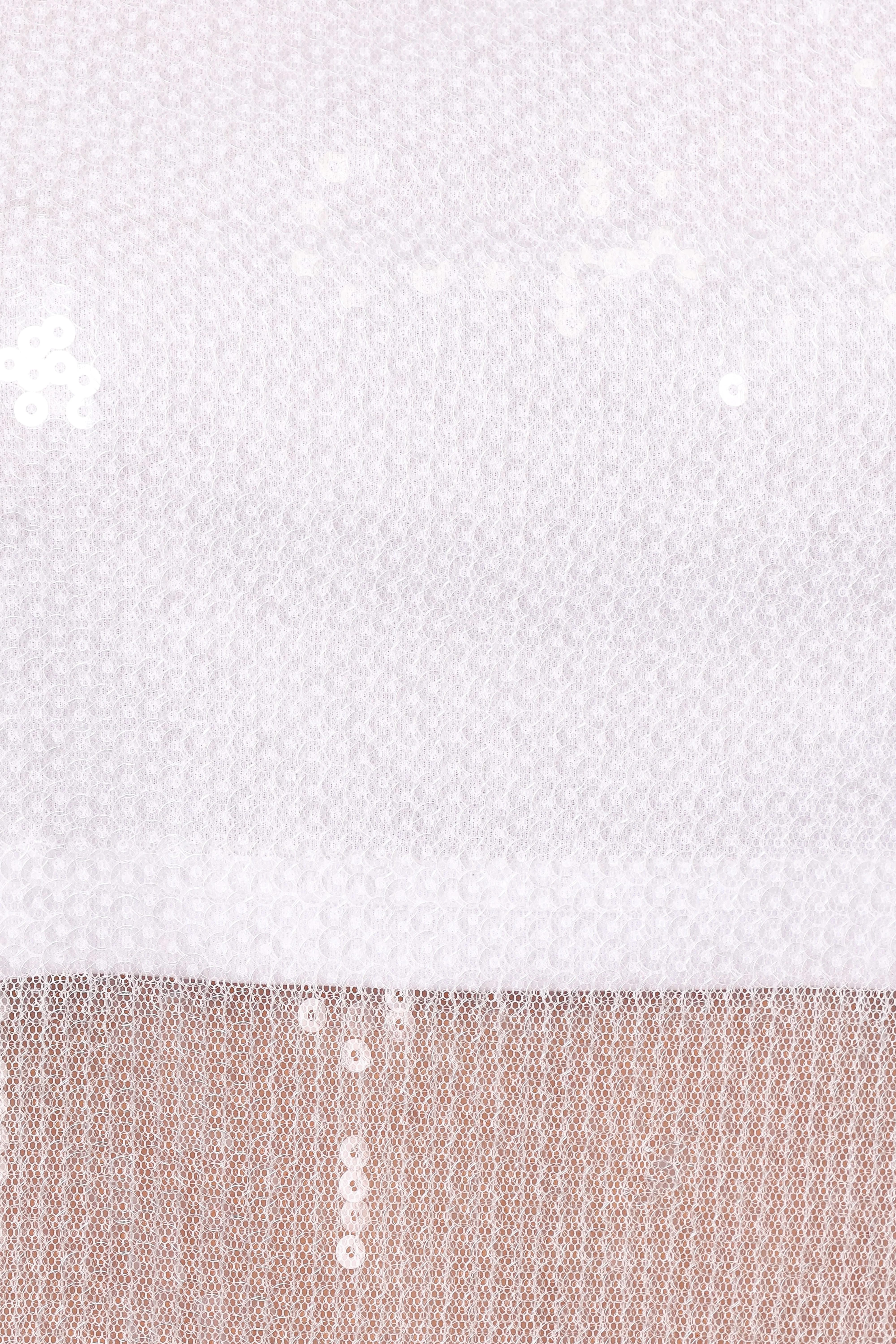 Vienne Sequin Skirt Set - White Sequin - Image 7