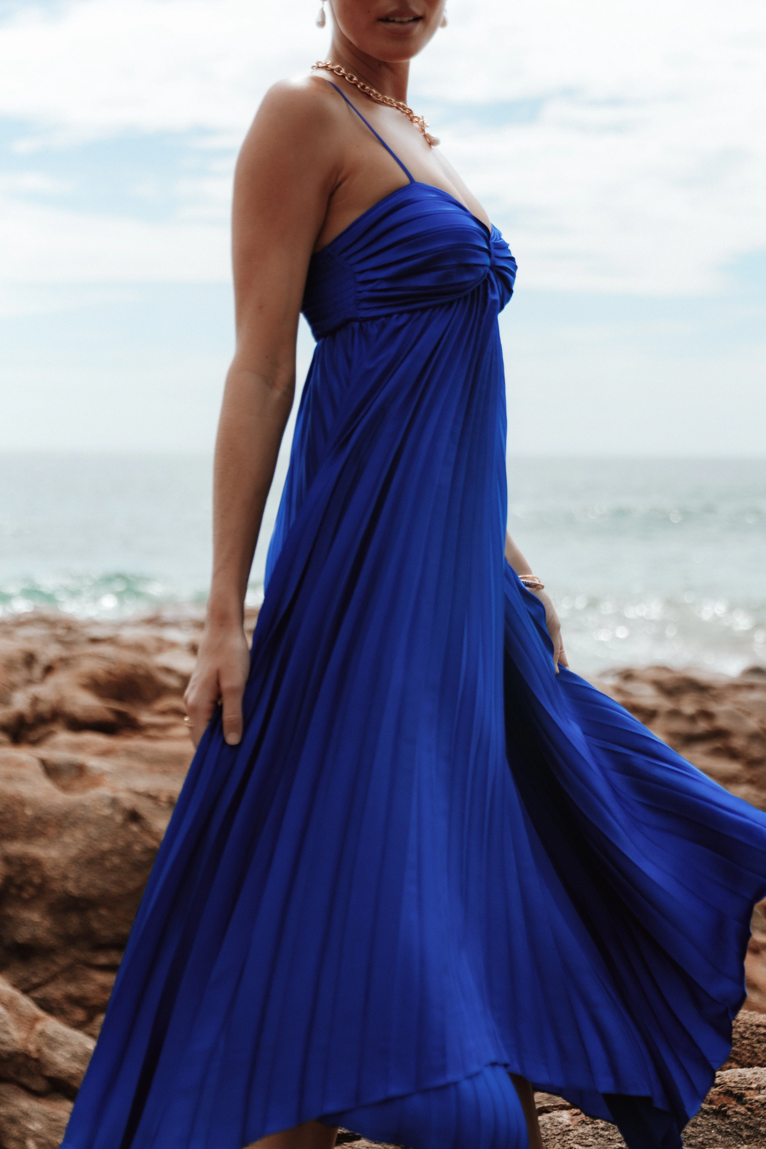 Vikki Dress - Royal Blue - Image 3
