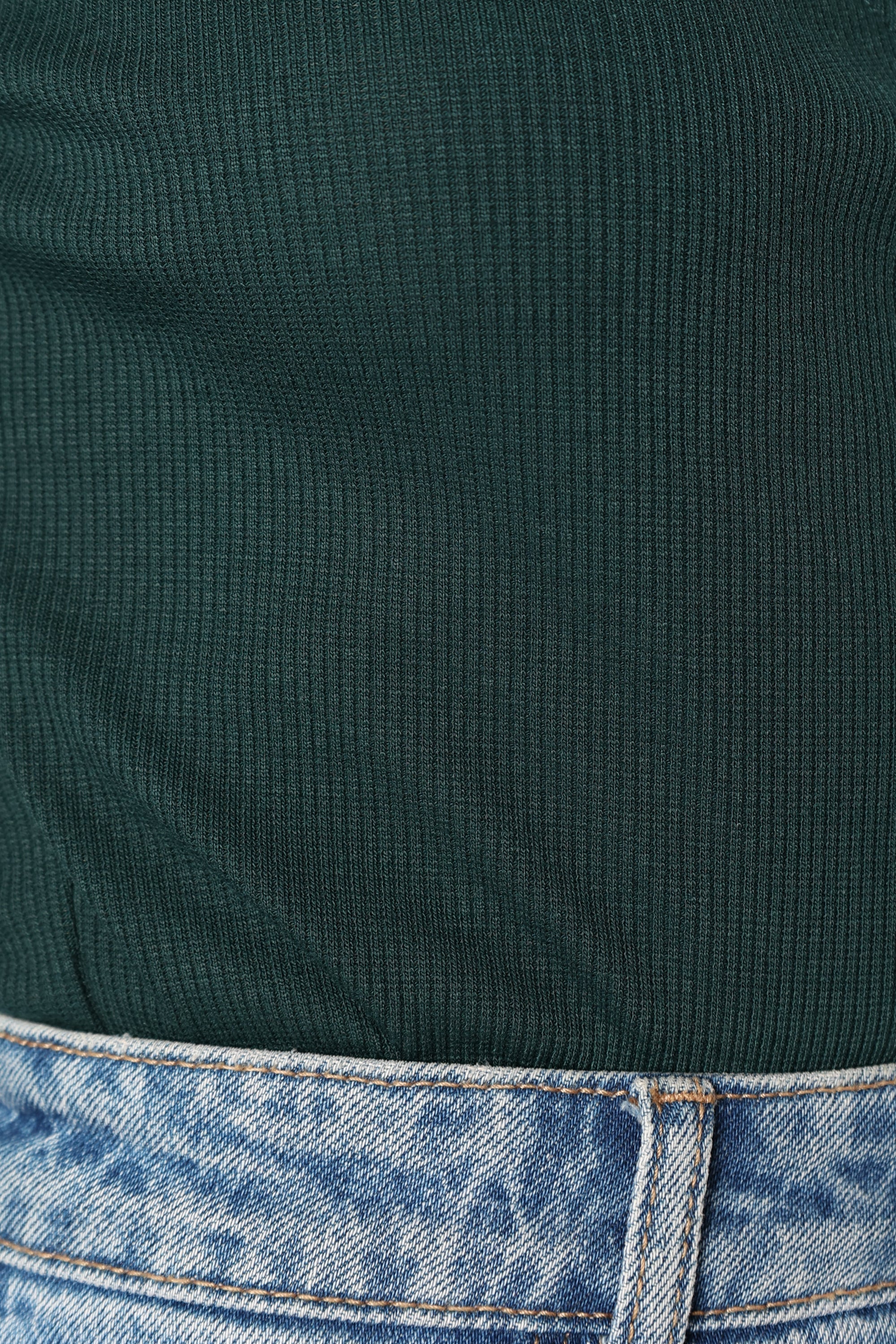 Wells Long Sleeve Bodysuit - Hunter Green - Image 9