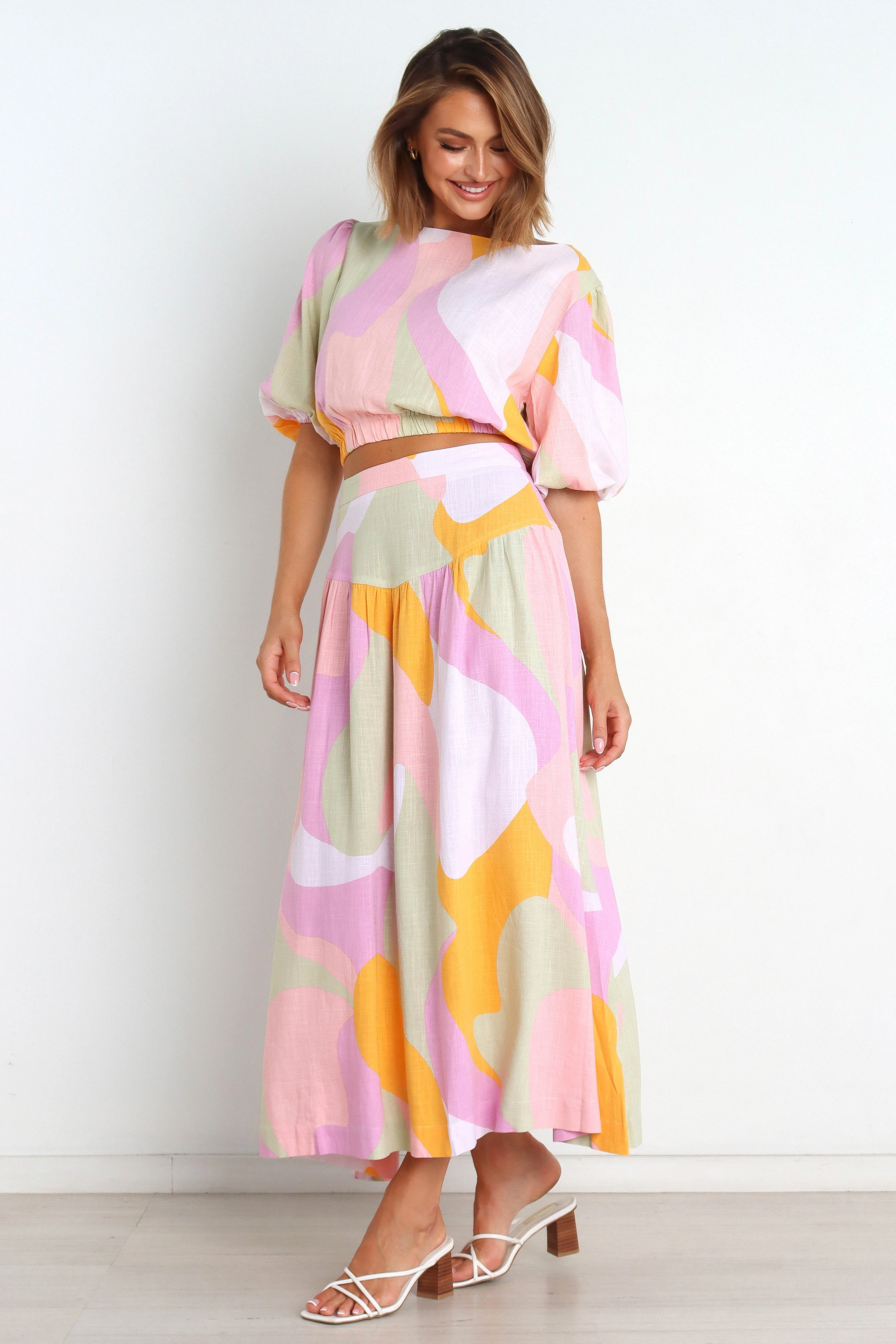 Winifred Top - Pink Multi - Image 10