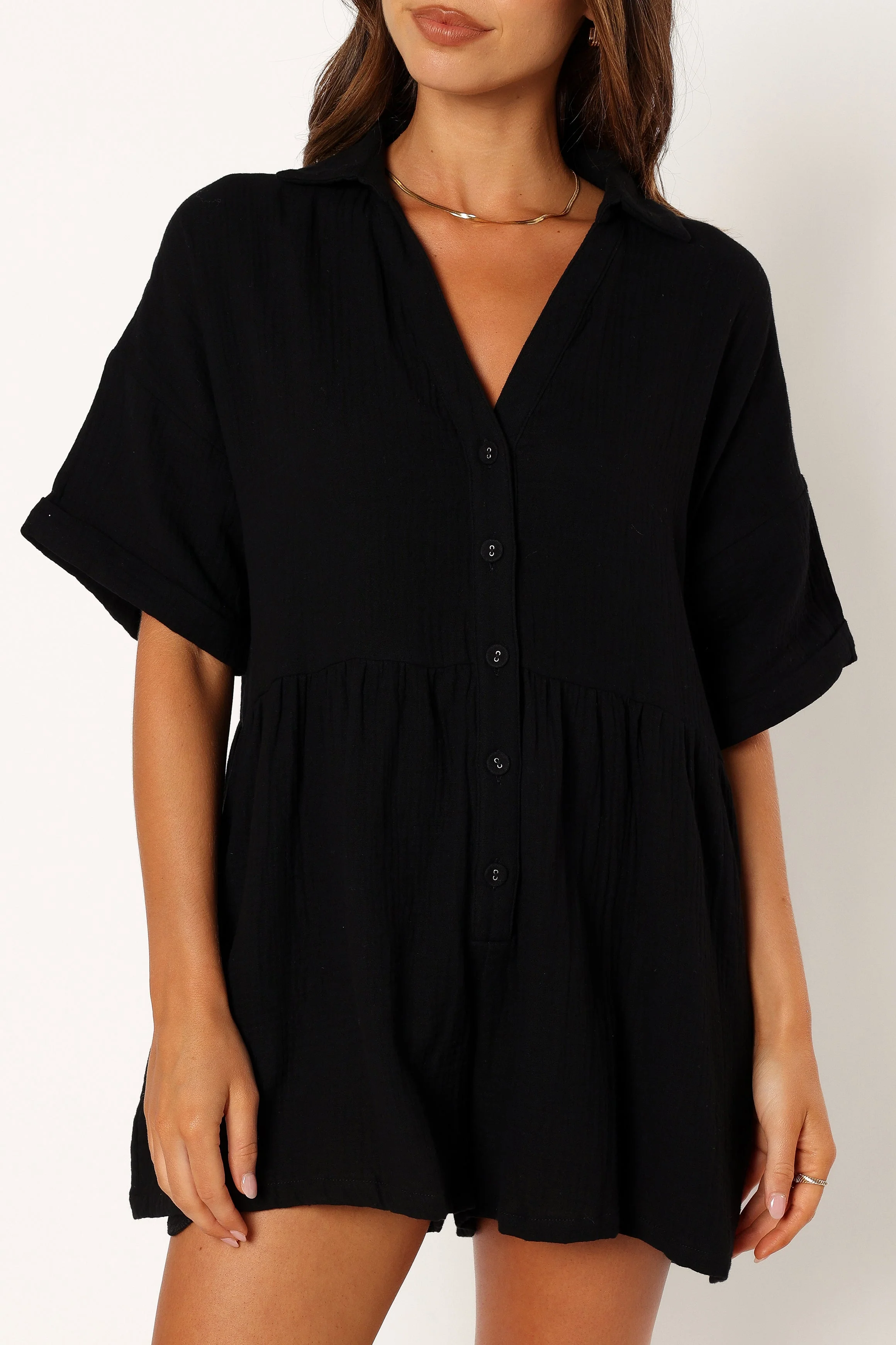 Winny Playsuit - Black - Image 7