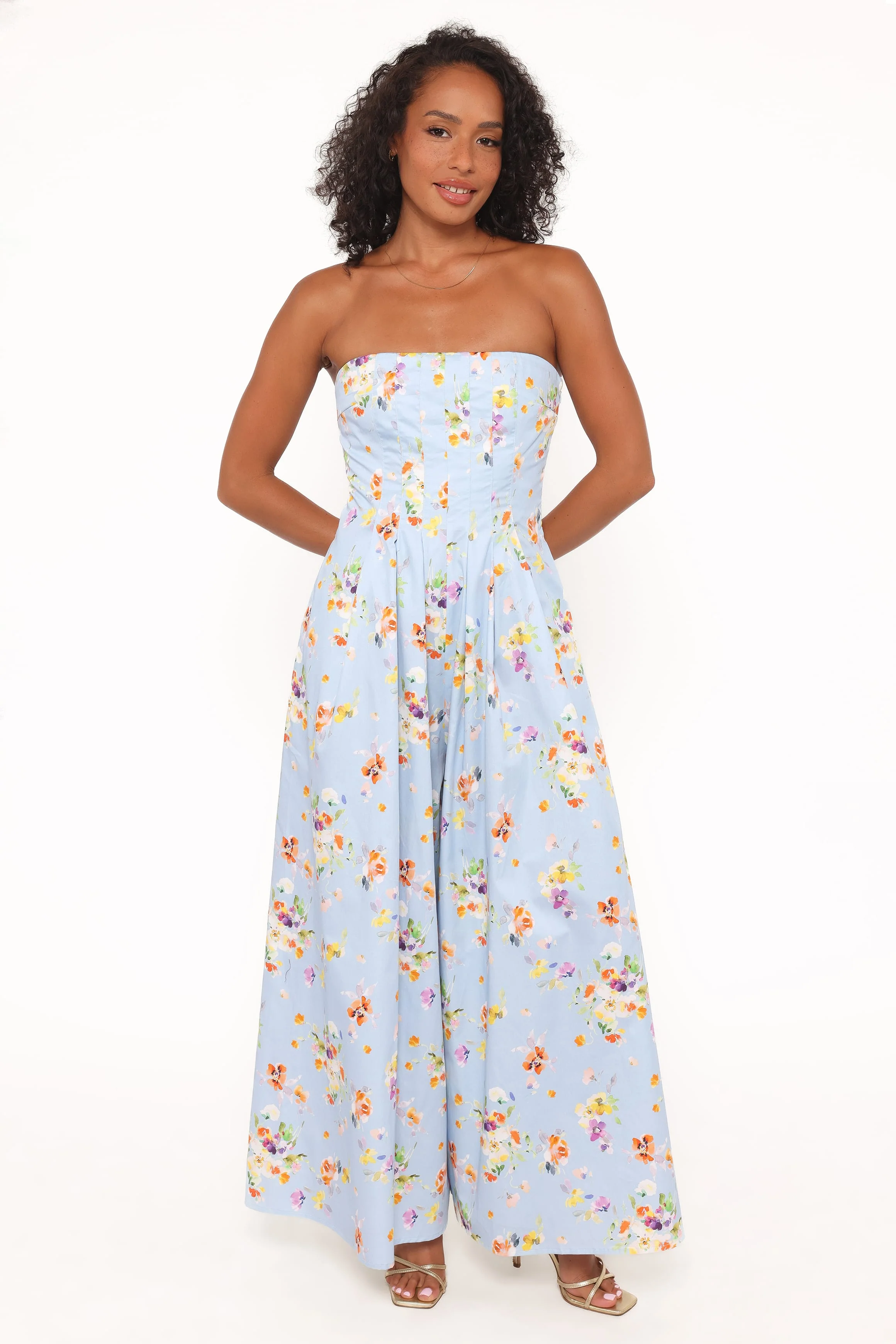Wren Jumpsuit - Cornflower Blue Floral - Image 5