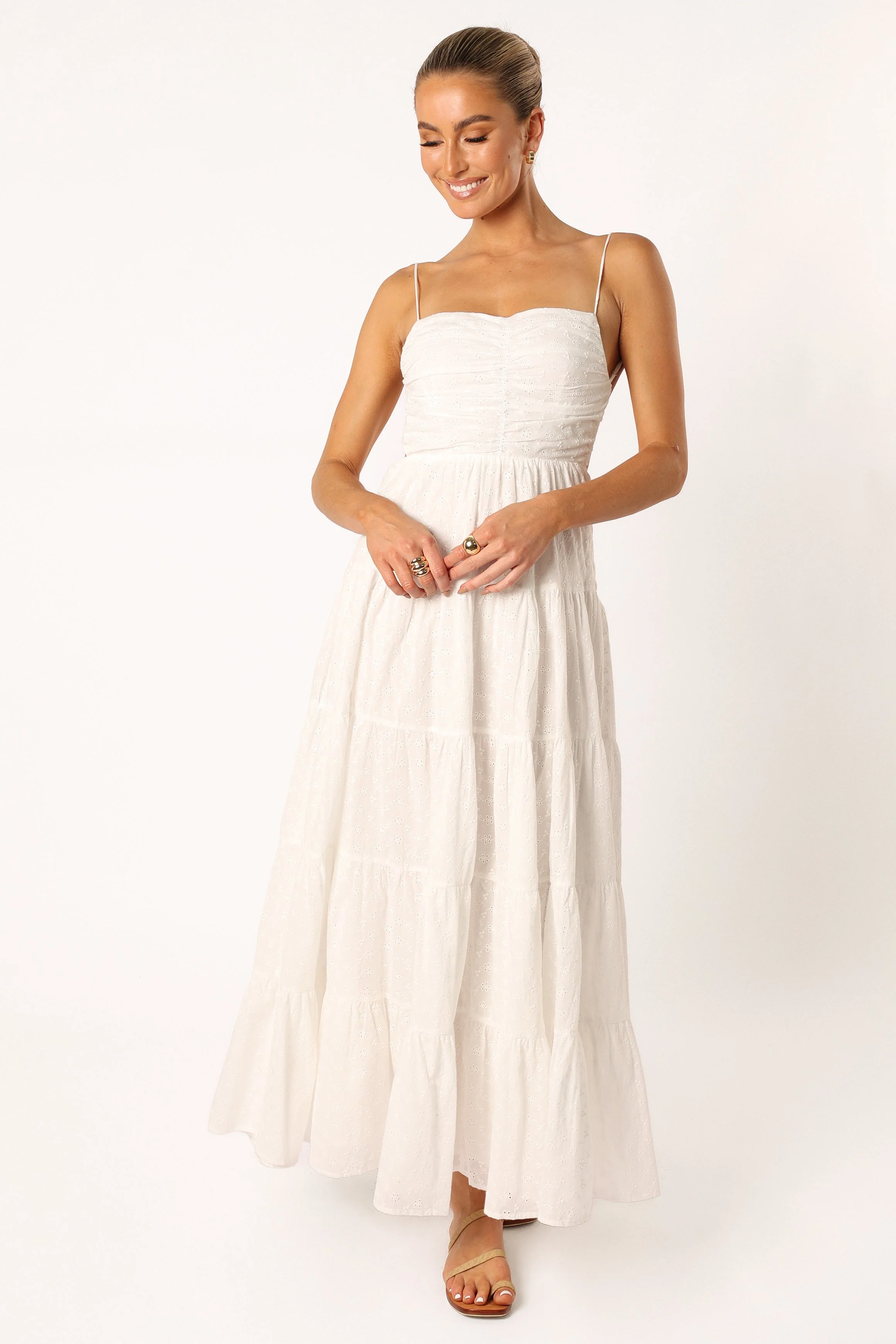 Wren Maxi Dress - White