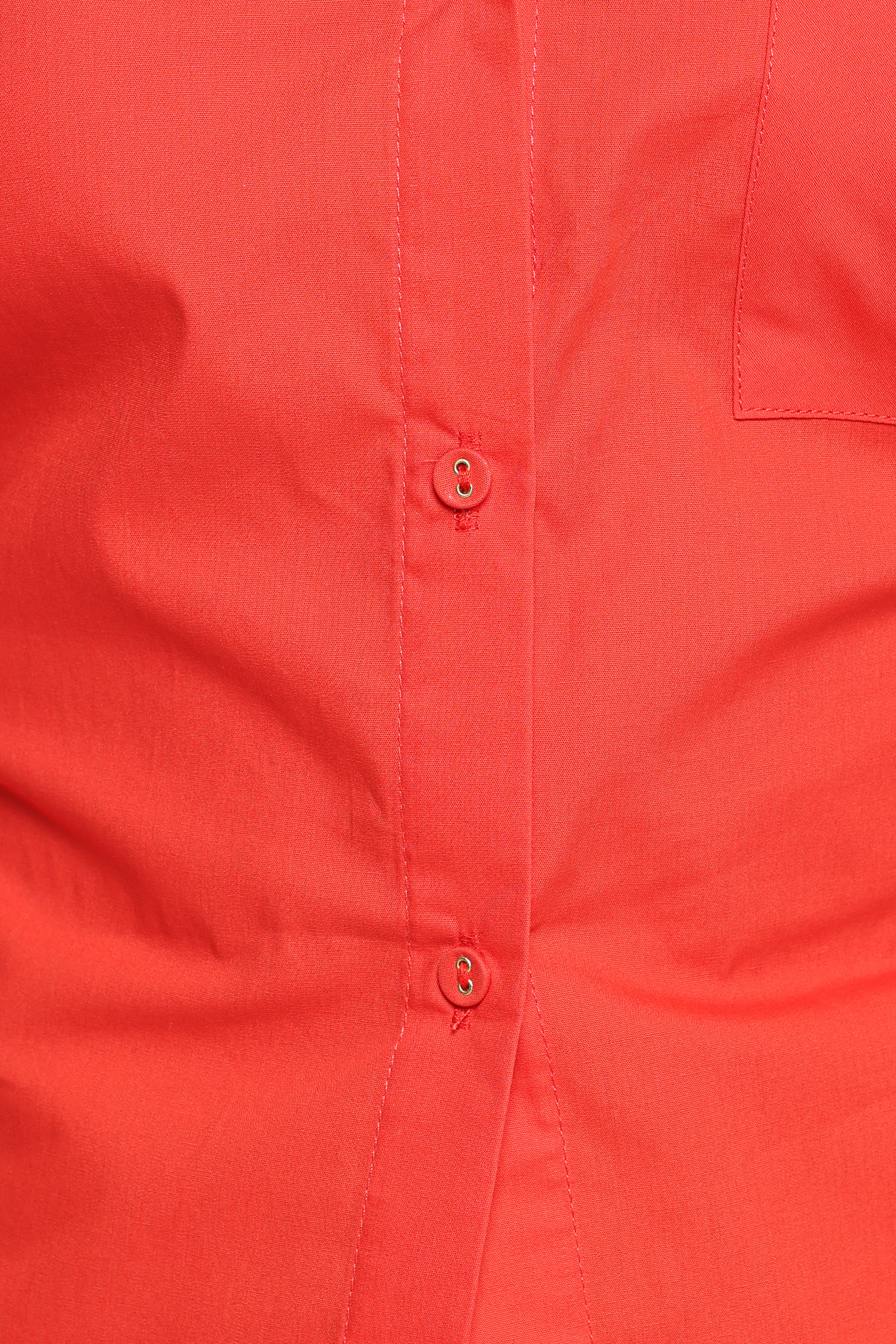 Yacra Tie Shirt - Red - Image 8