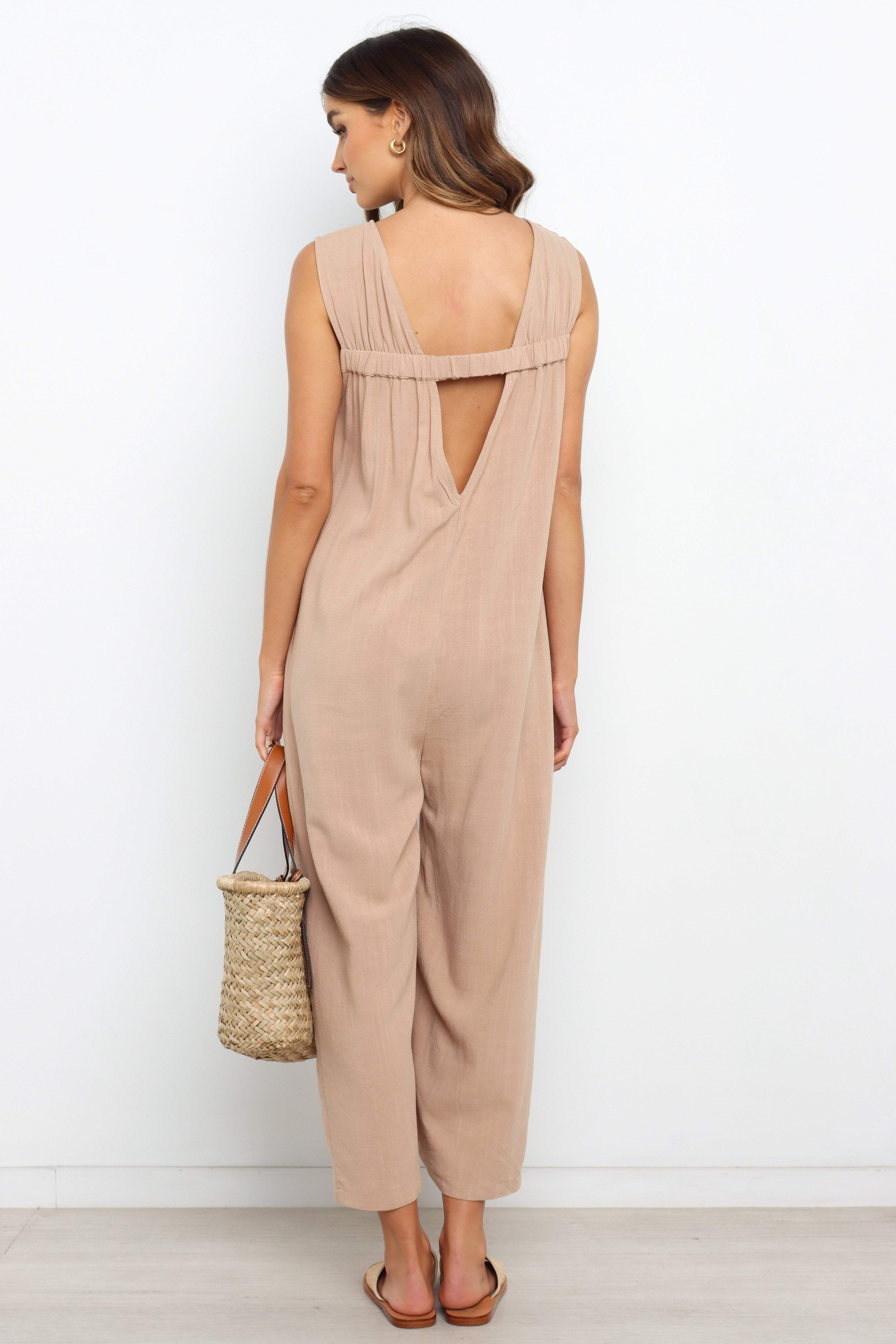 Yardlee Jumpsuit - Mocha - Image 5