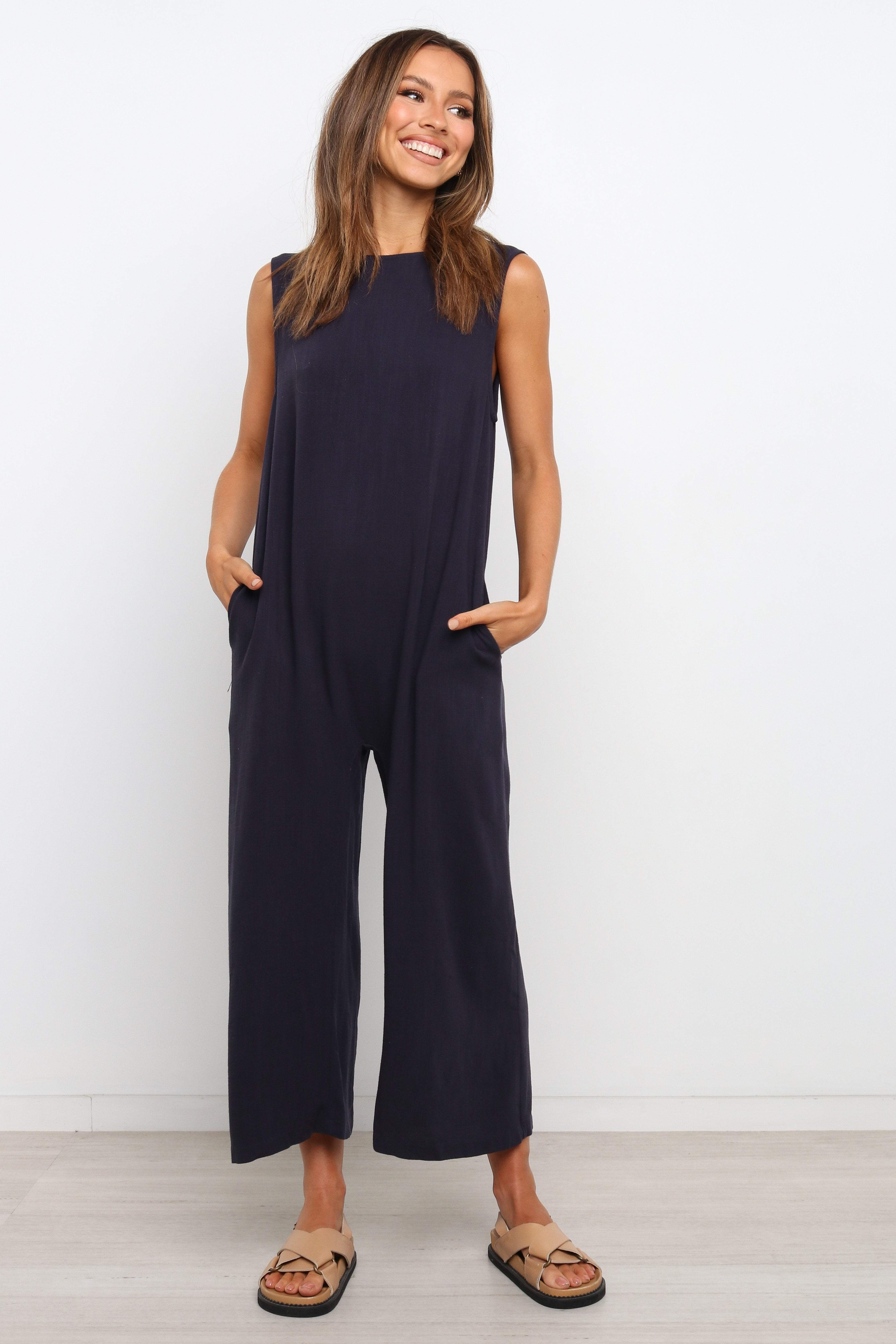 Yardlee Jumpsuit - Navy - Image 6