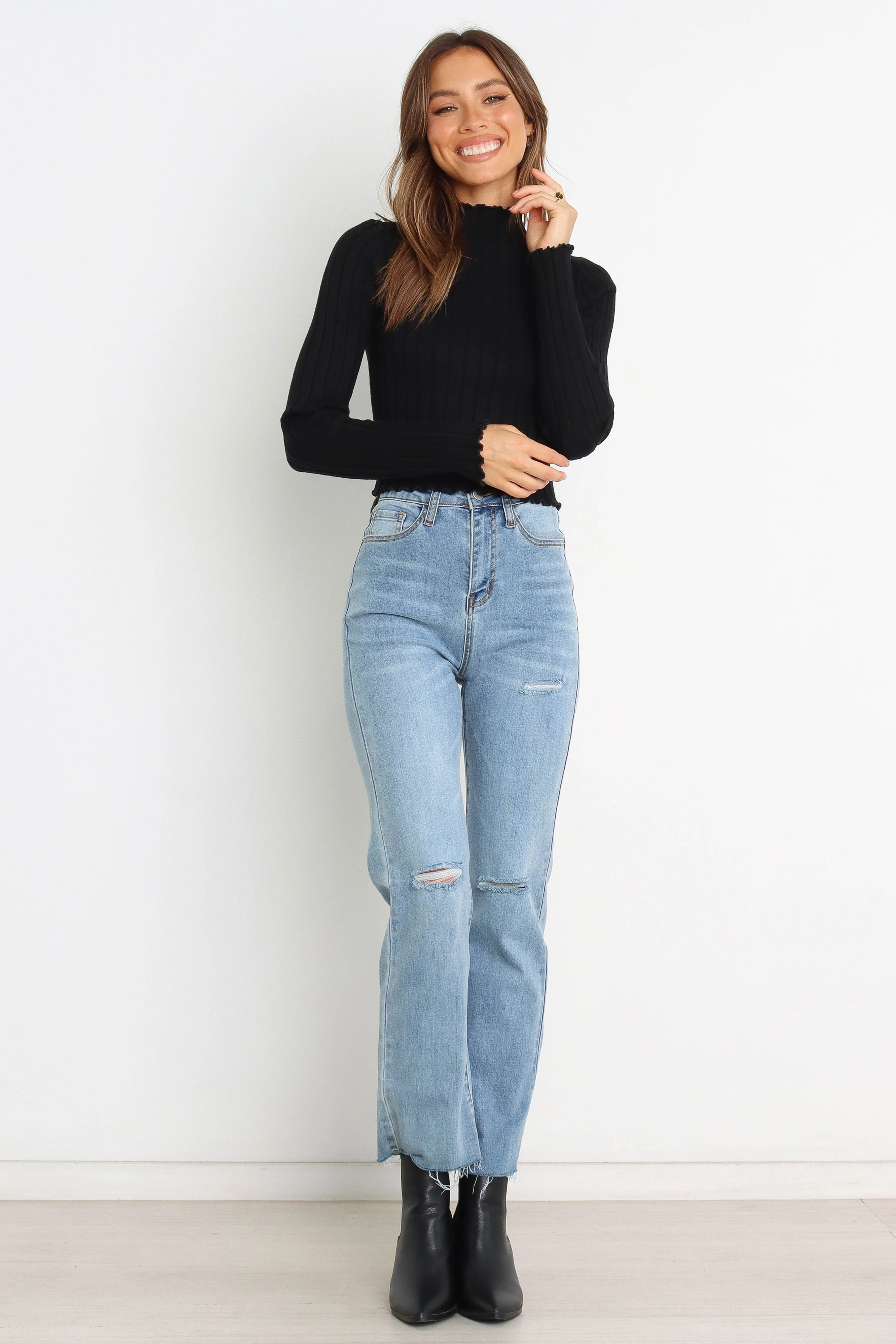 Yasmine Top - Black - Image 3