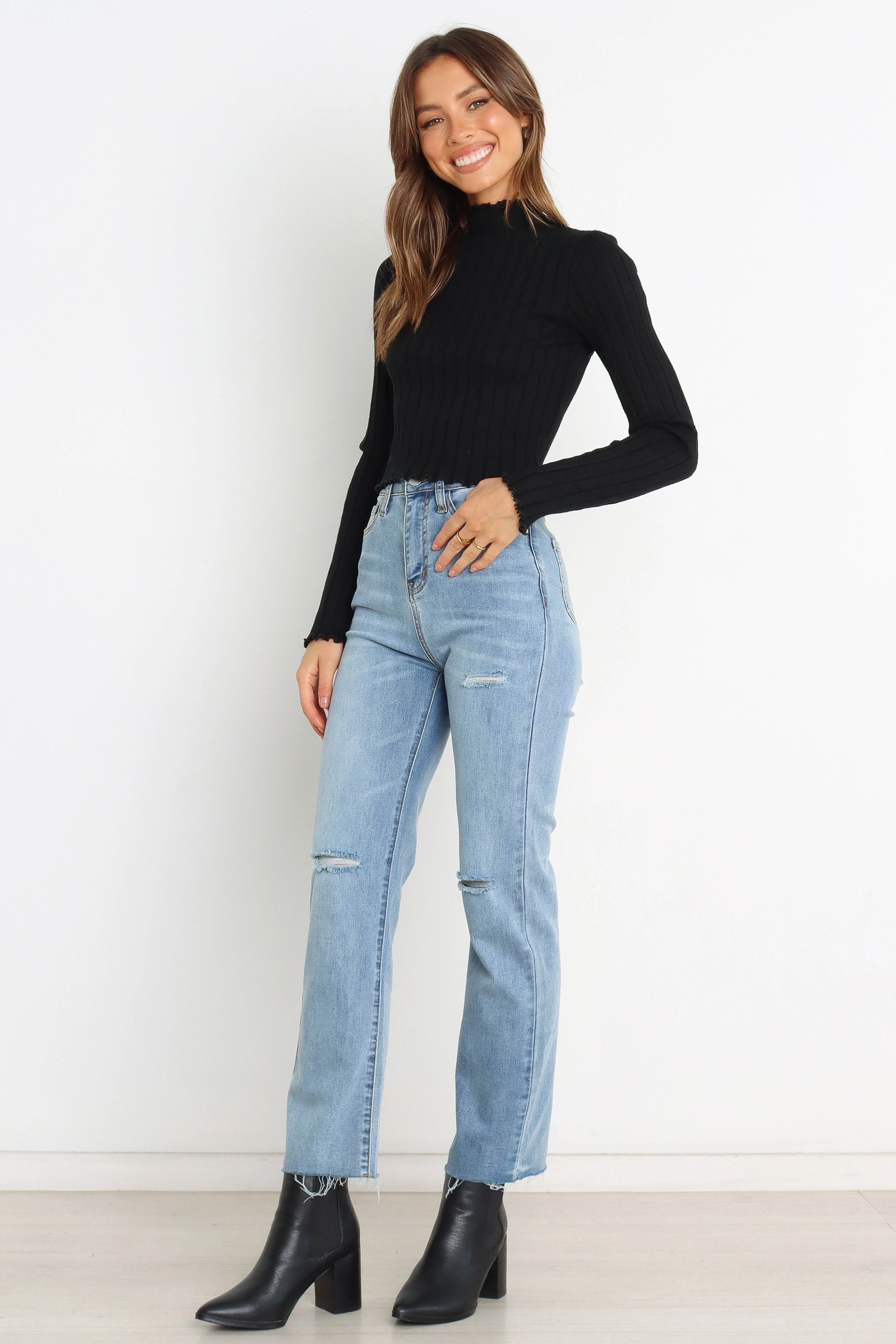 Yasmine Top - Black - Image 4