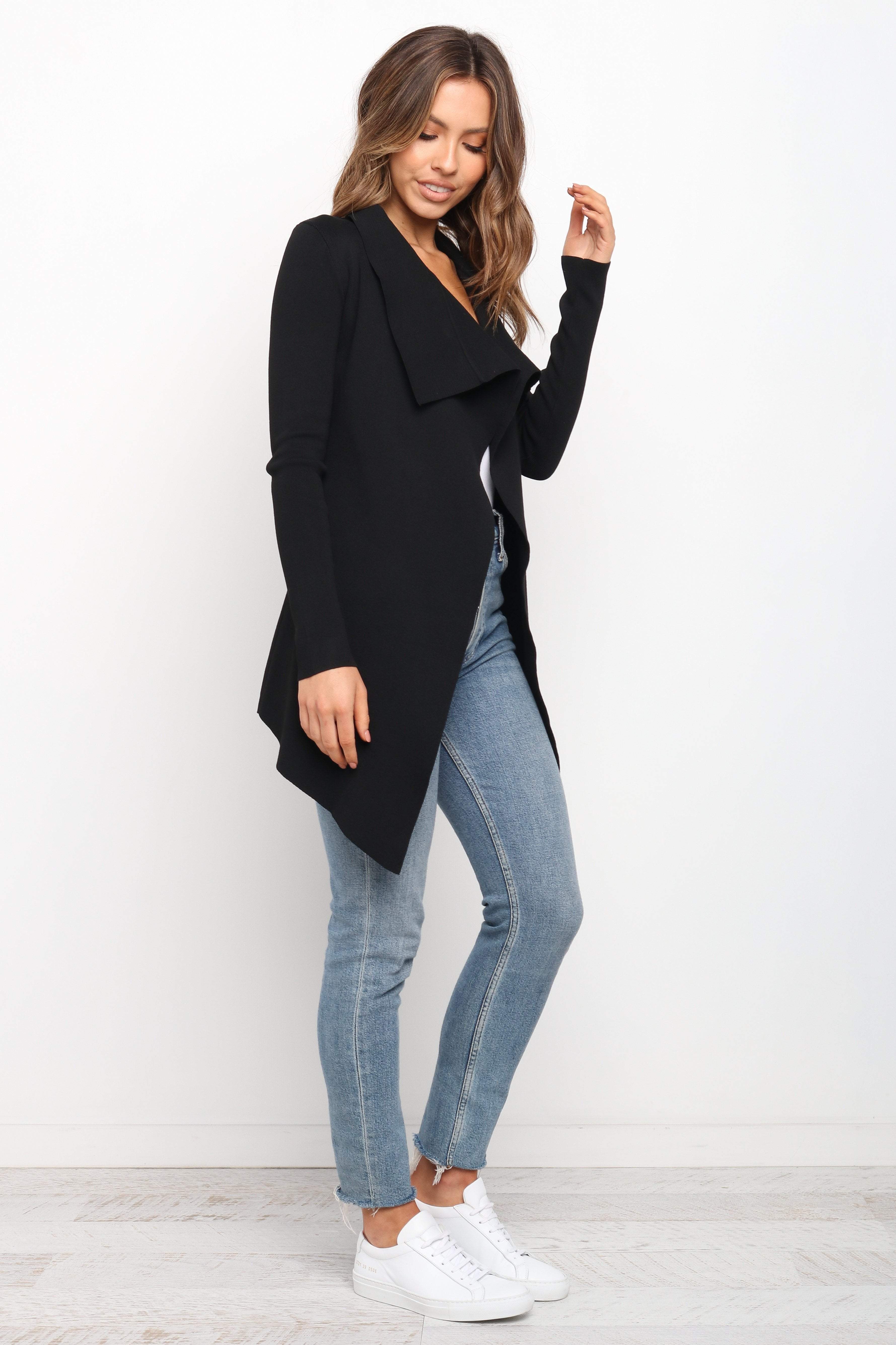 Zimmer Cardigan - Black - Image 5