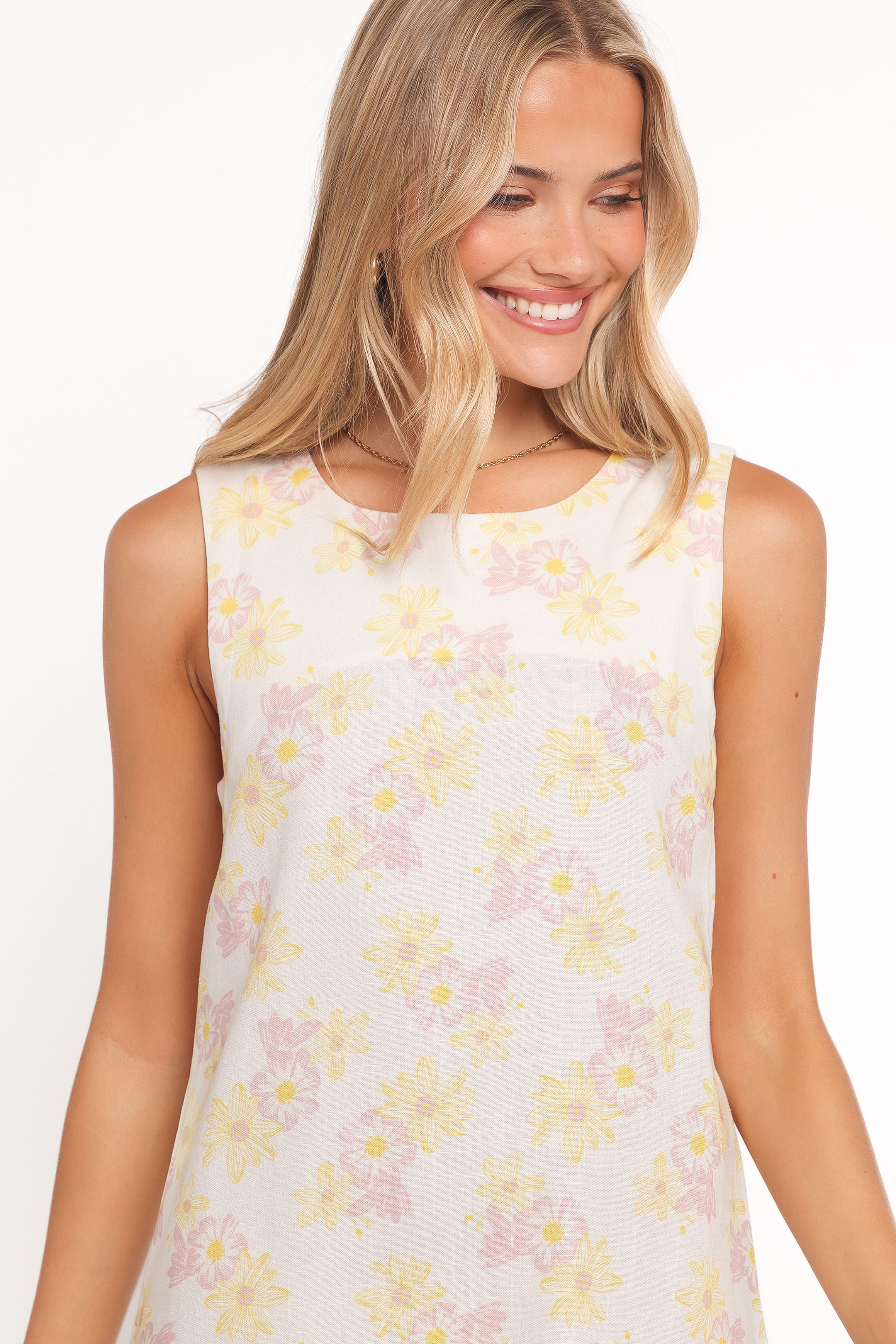 Zoe Mini Dress - Pink Floral - Image 5