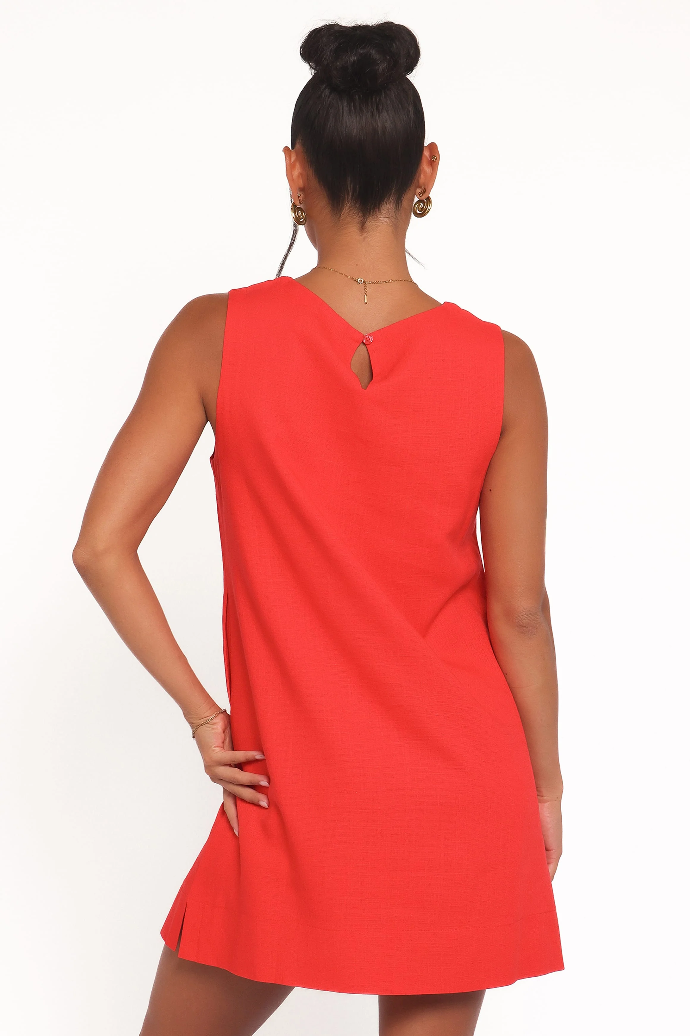 Zoe Mini Dress - Red - Image 5