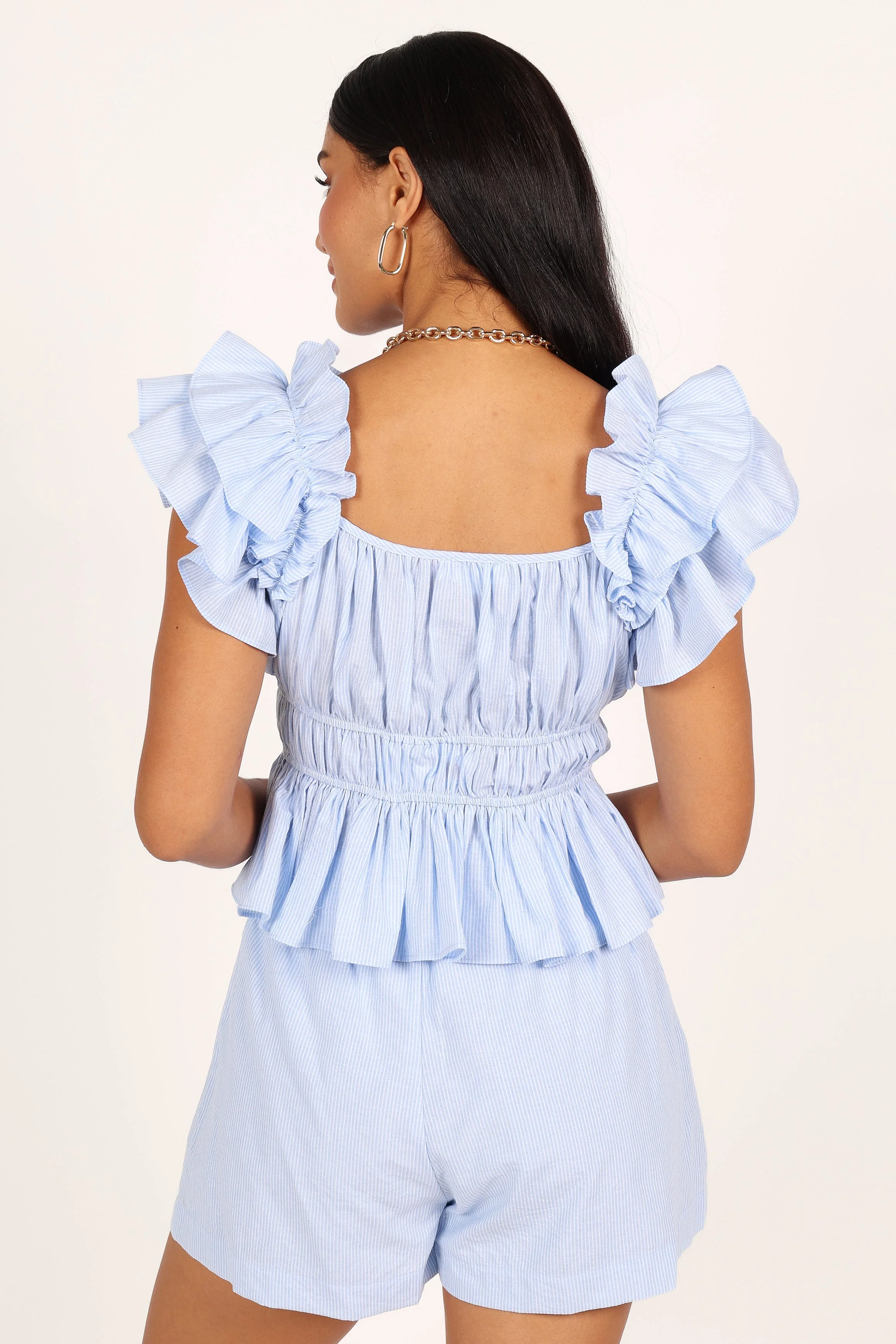 Zoe Two Piece Set - Blue - Image 6