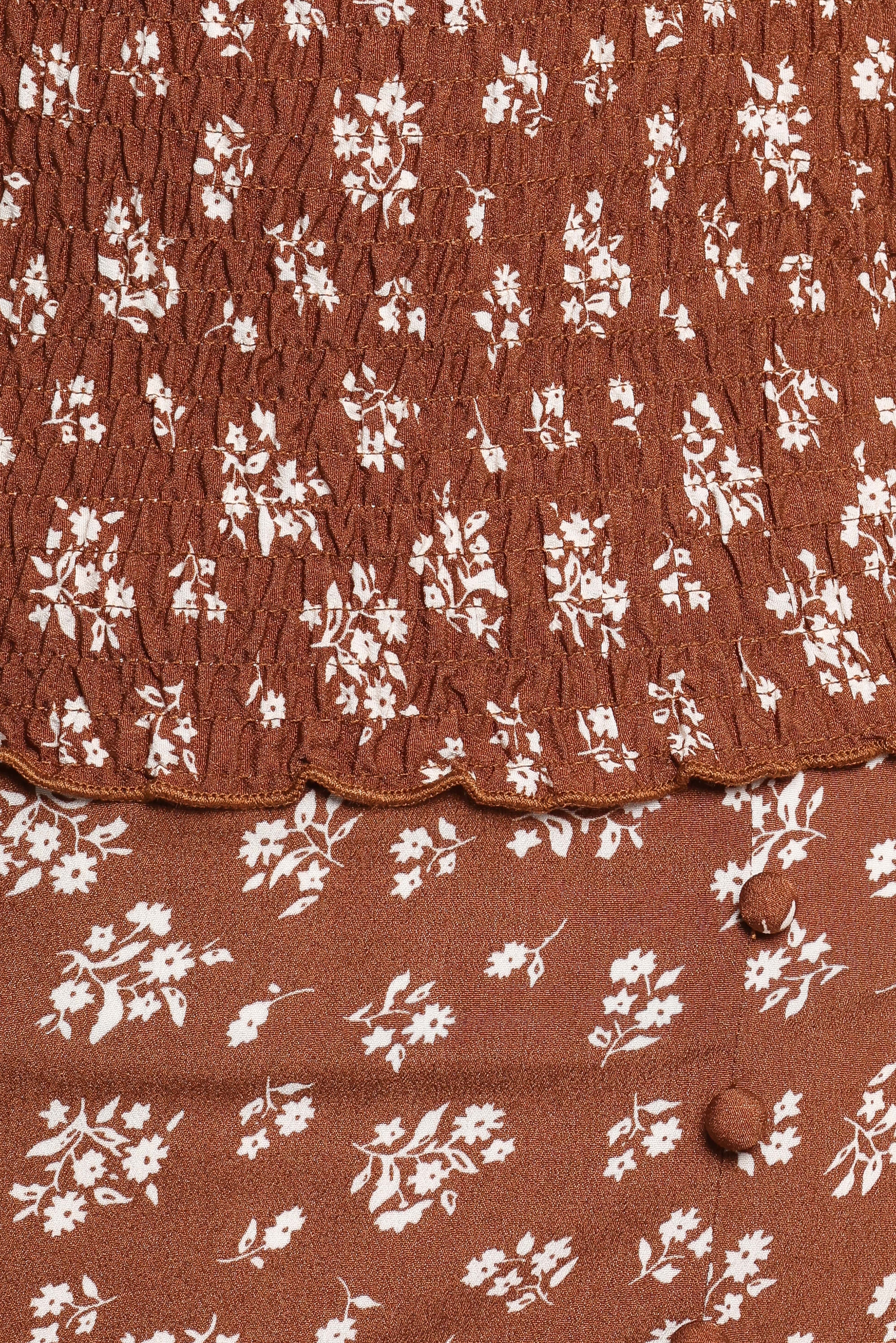 Zola Skirt Set - Brown Ditsy Floral - Image 7